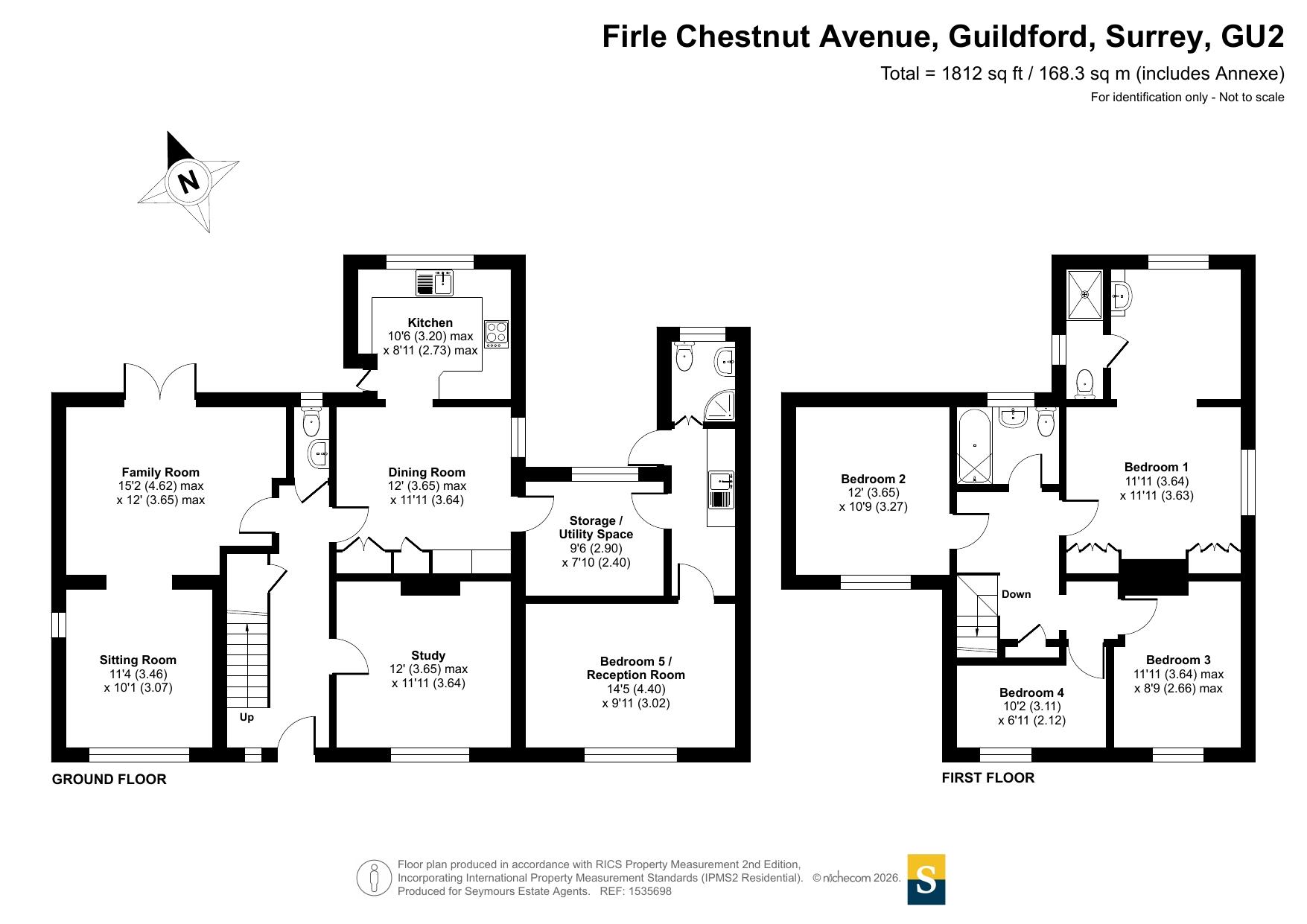 Chestnut Avenue, Surrey floorplan