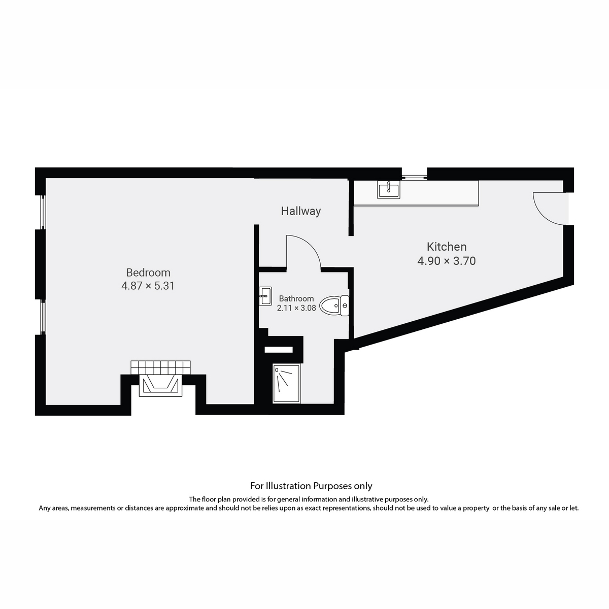The Bridge Inn, Bridge Street, Chepstow floorplan