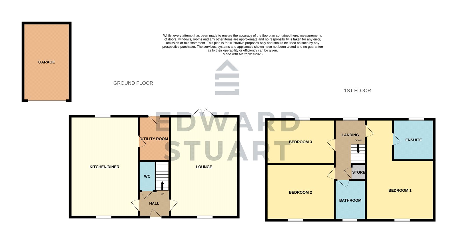 7, Guilsborough Road, Peterborough floorplan