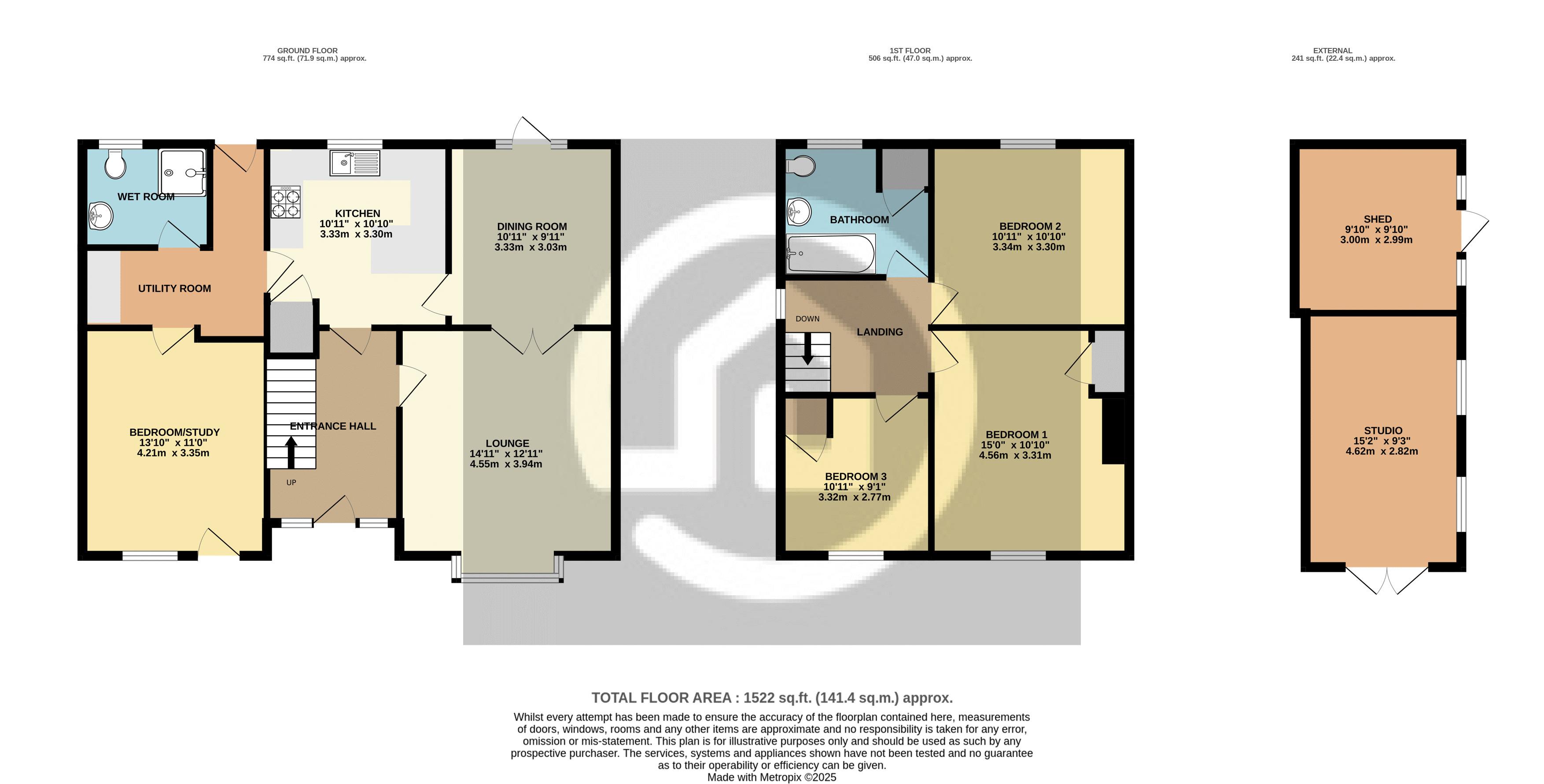 17, Banks Road, Biggleswade floorplan