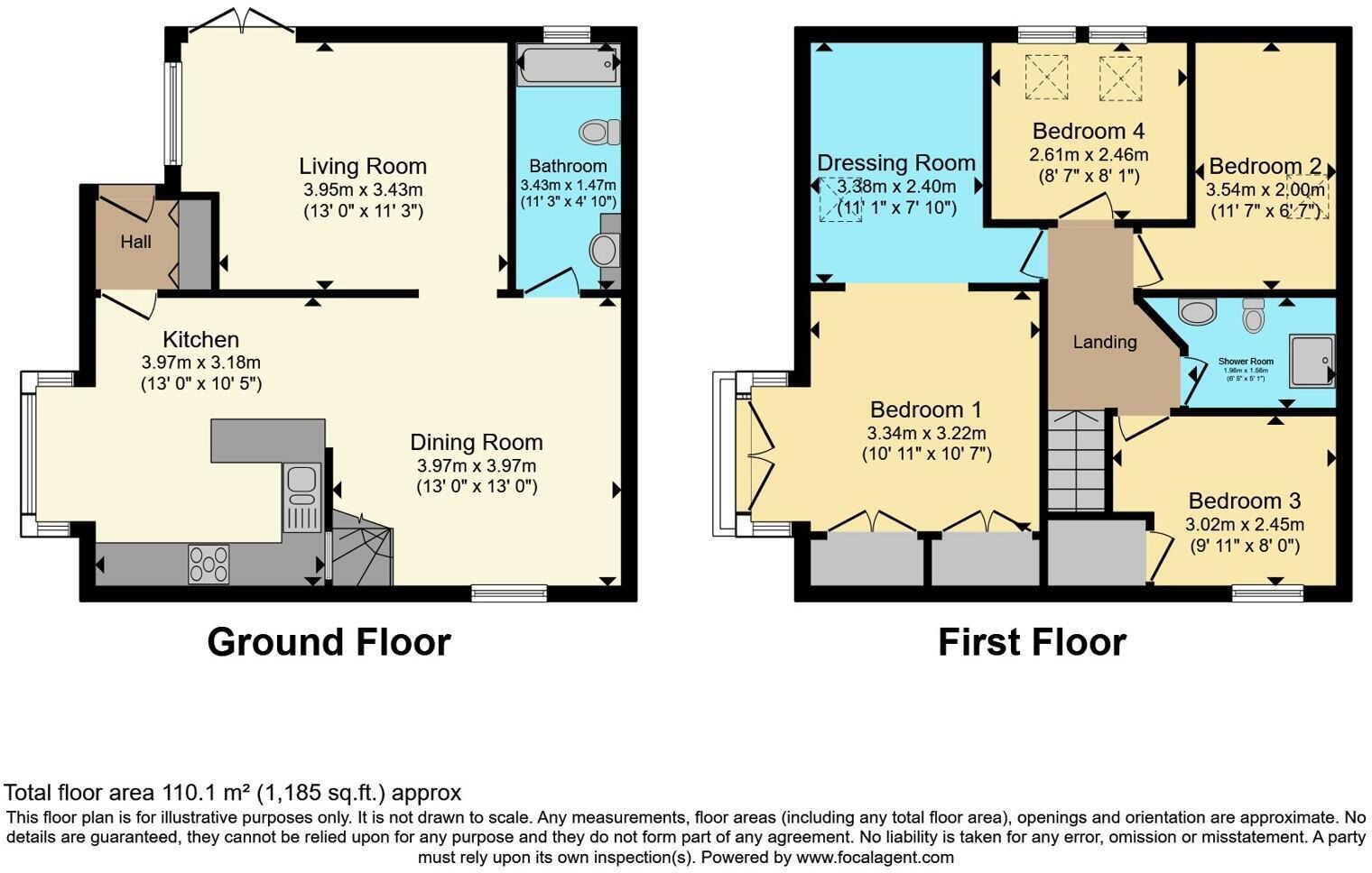 Cragnor Cottage, Wheal Speed, St. Ives floorplan