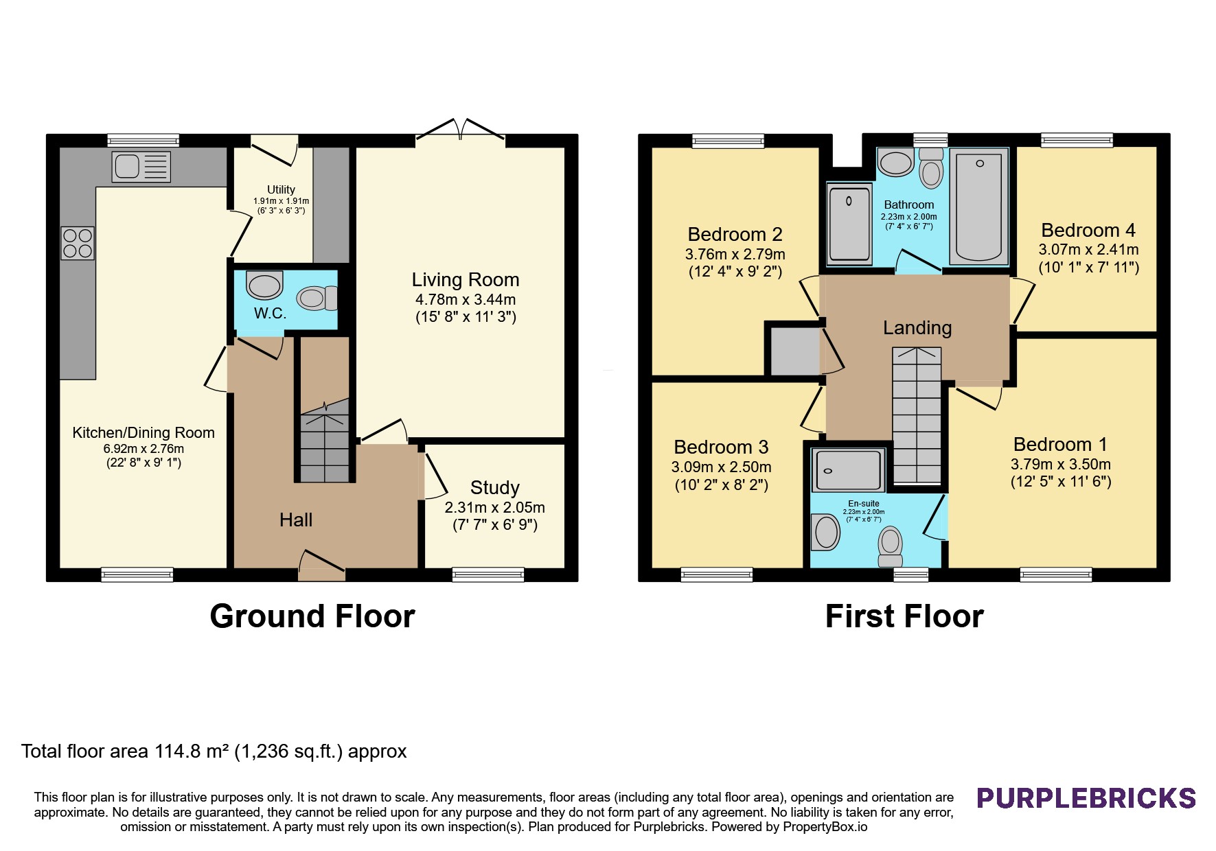 5, Sable Close, Selby floorplan