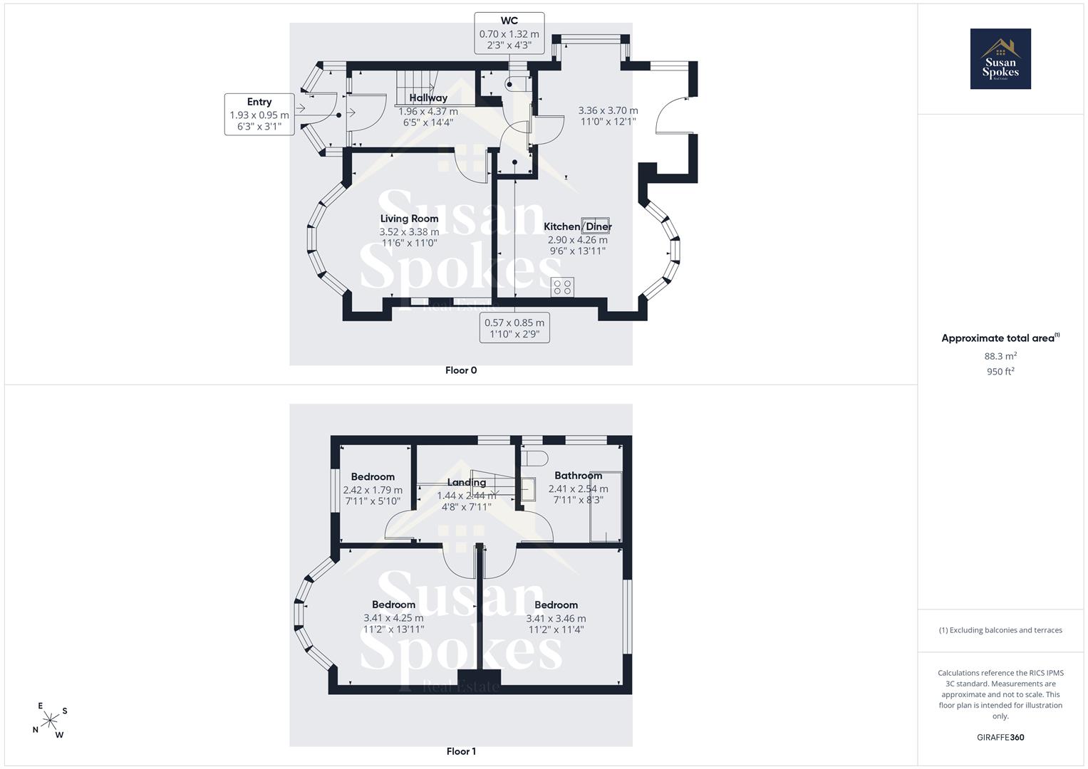 9, Eston Grove, Sunderland floorplan