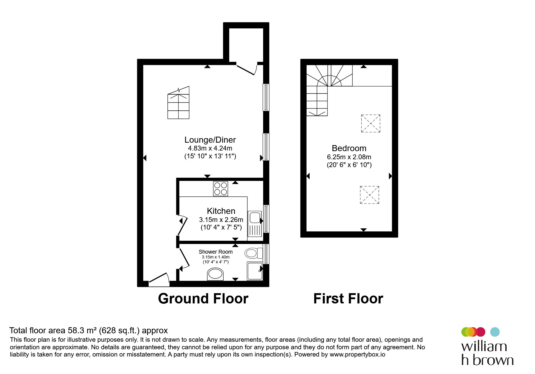 Flat 5, 75, Avondale Road, Great Yarmouth floorplan