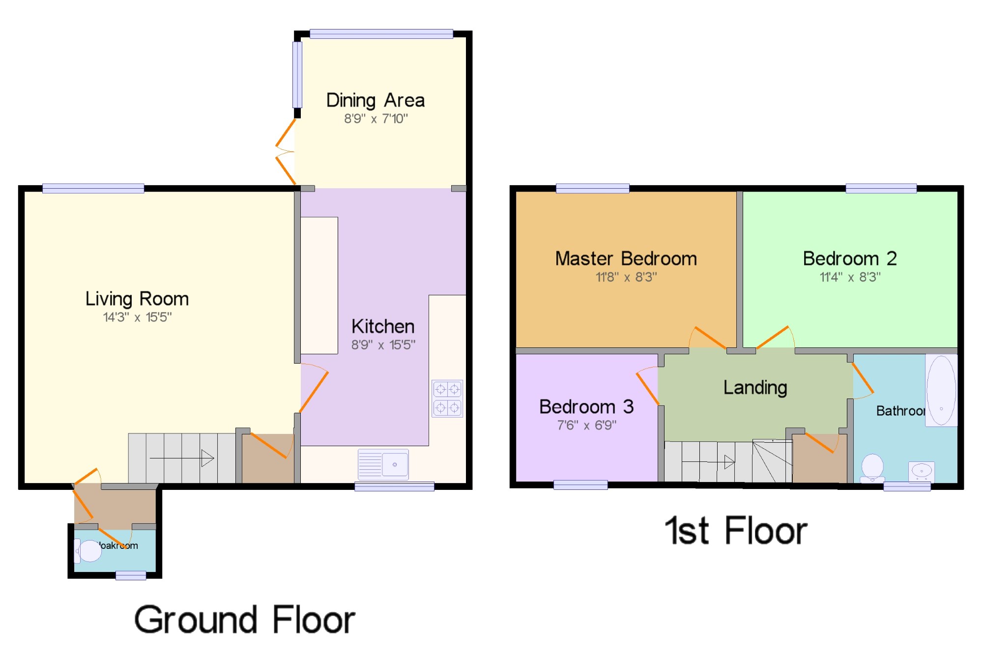 3 Bedrooms Detached house for sale in Fernan Dell, Crownhill, Milton Keynes, Buckinghamshire MK8