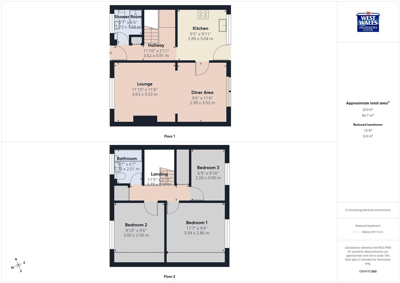 39, Darren Las, Llanelli floorplan