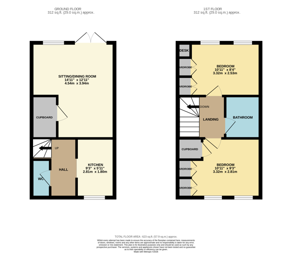 42, Bengrove, Milton Keynes floorplan