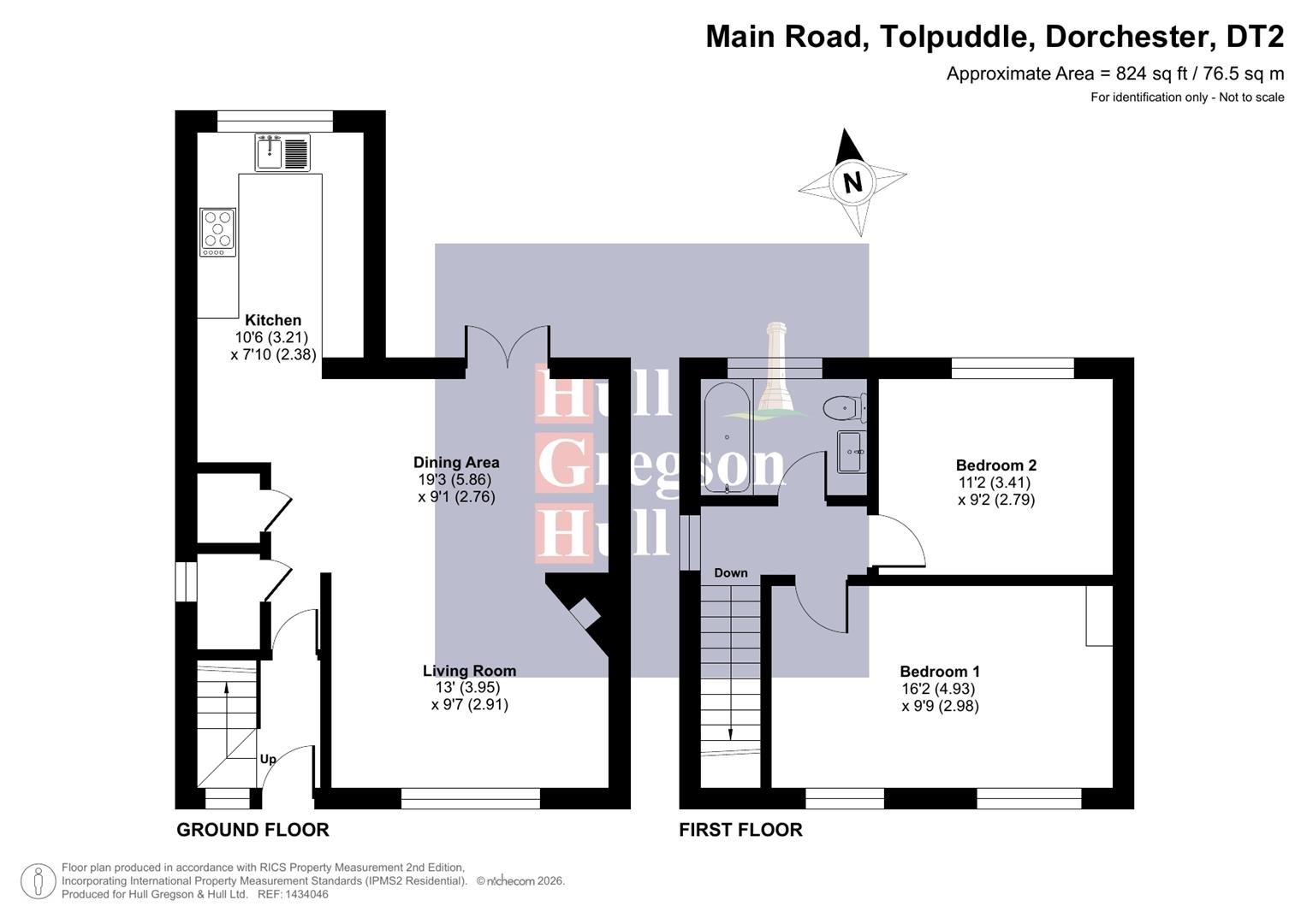 1, Main Road, Dorchester floorplan