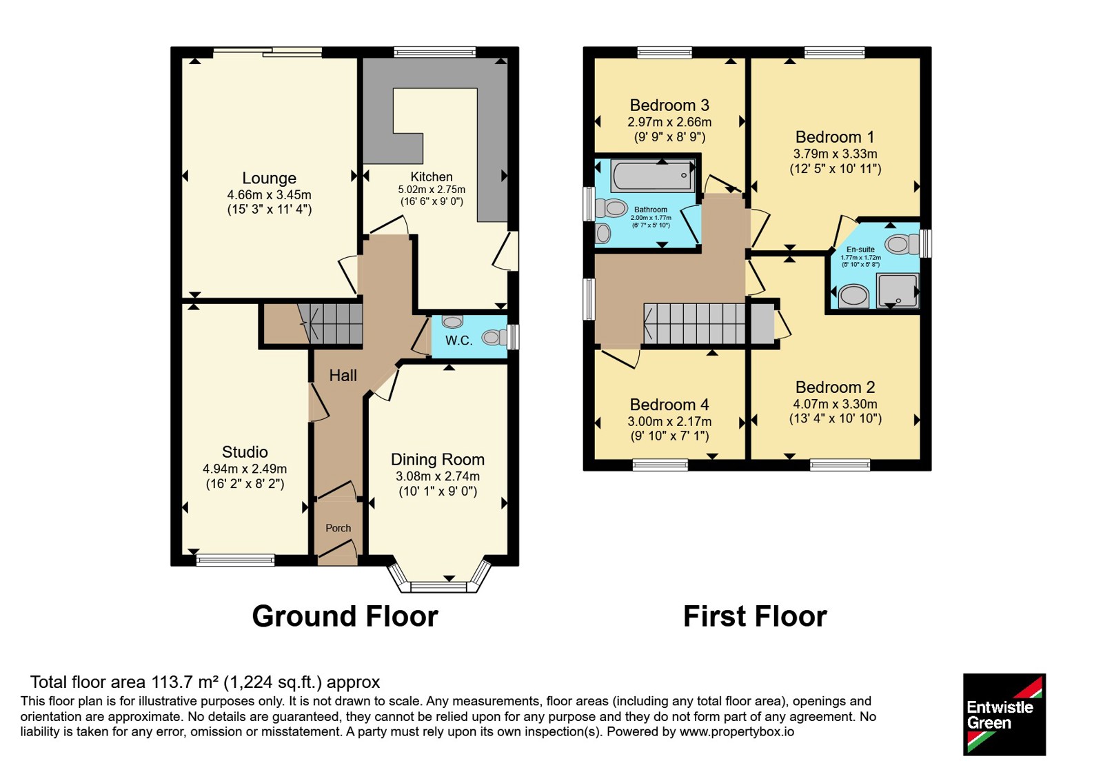 46, Cherwell Road, Bolton floorplan