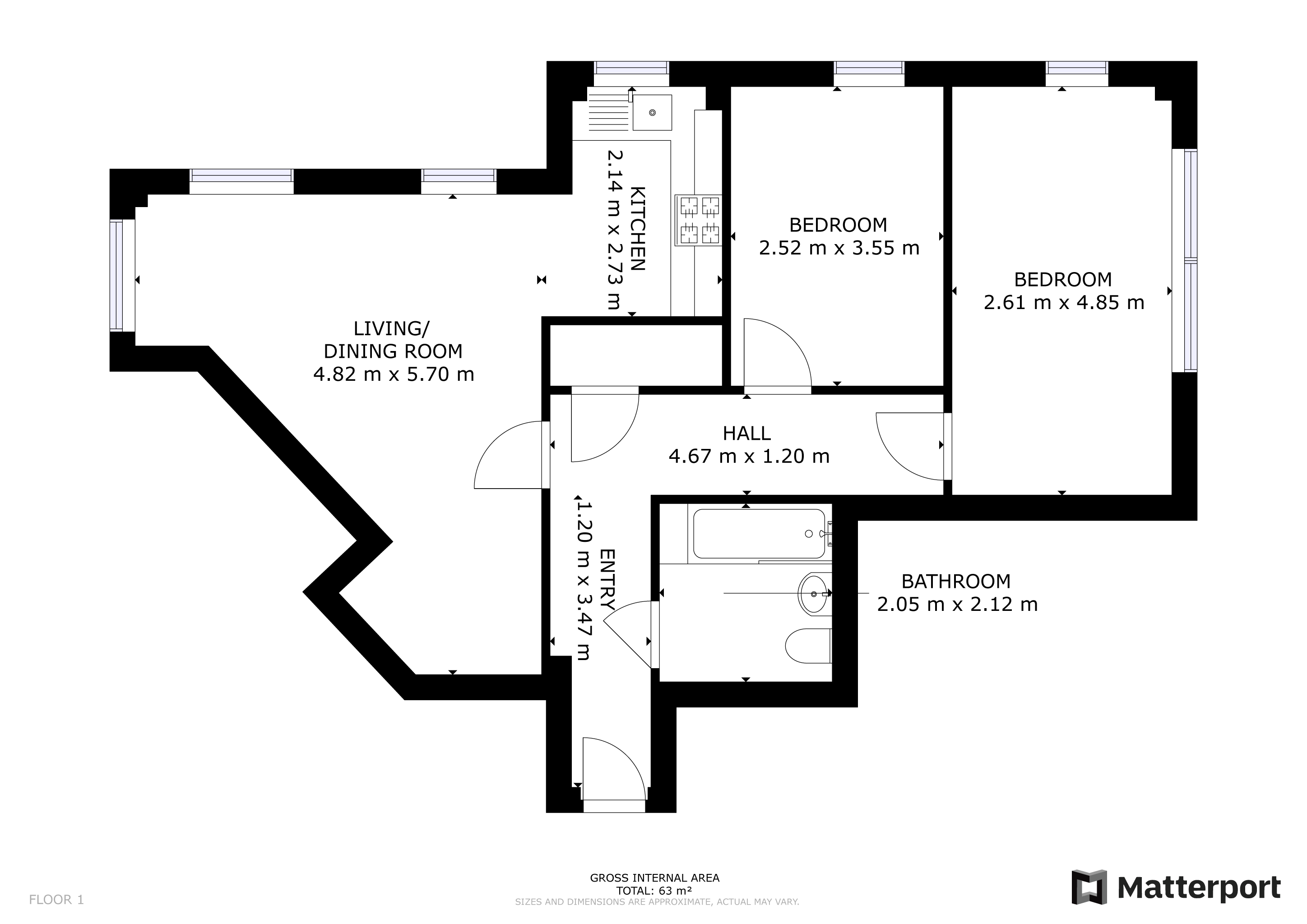 Whittles Croft, Manchester floorplan