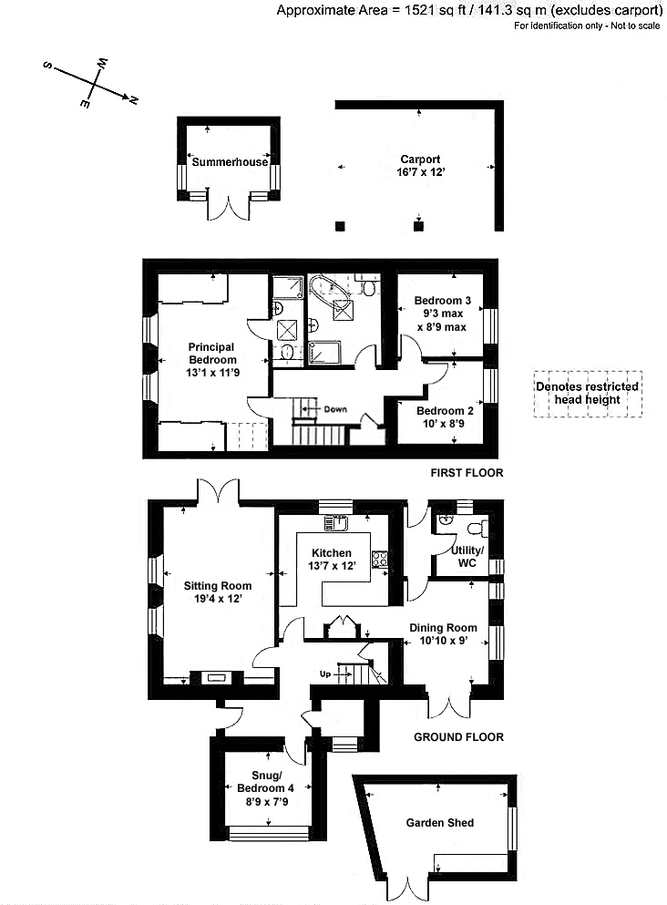 The Old School, Newquay floorplan
