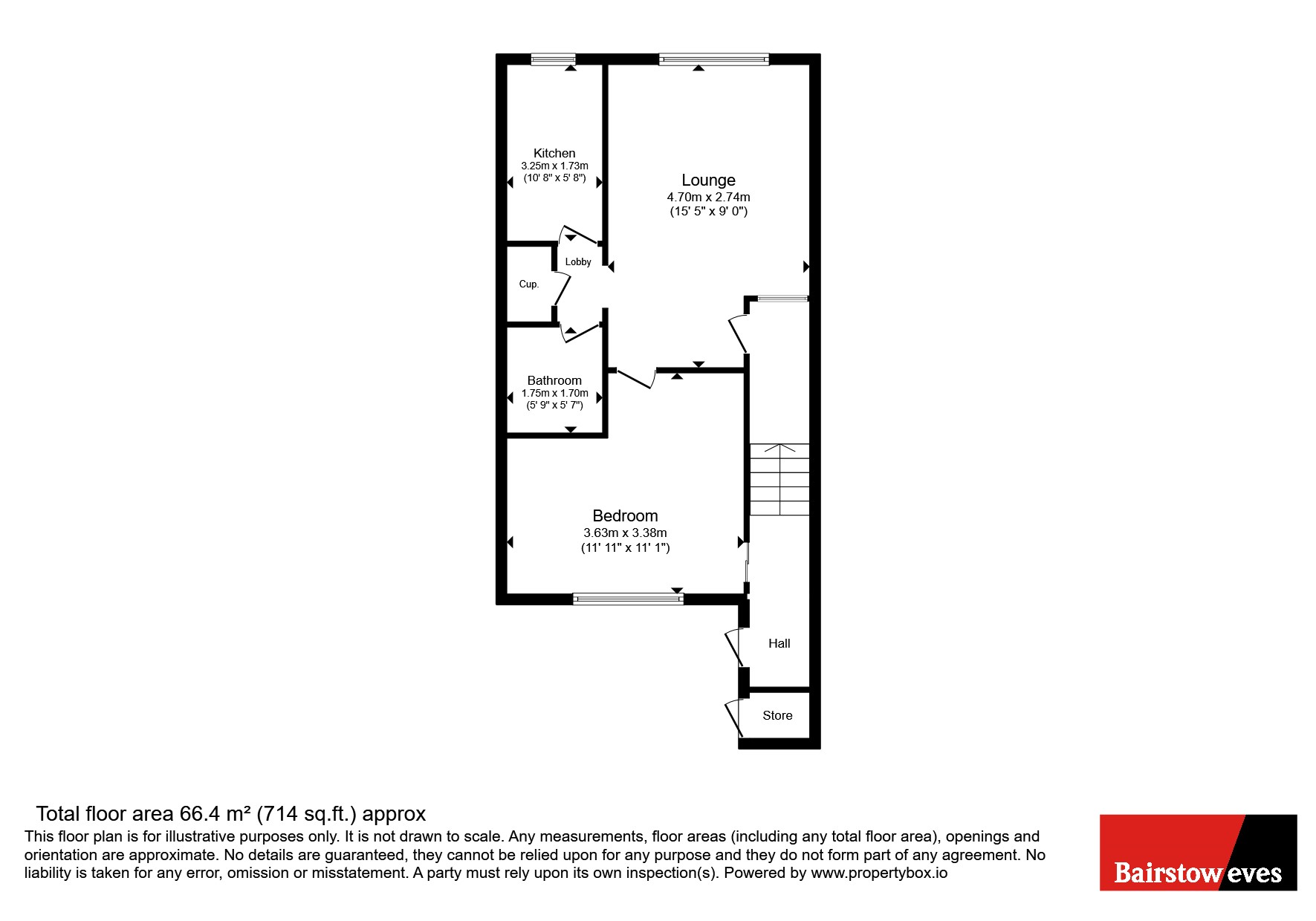 18, Herondale, Cannock floorplan