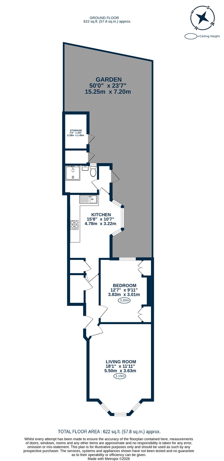 Iverson Road, London floorplan