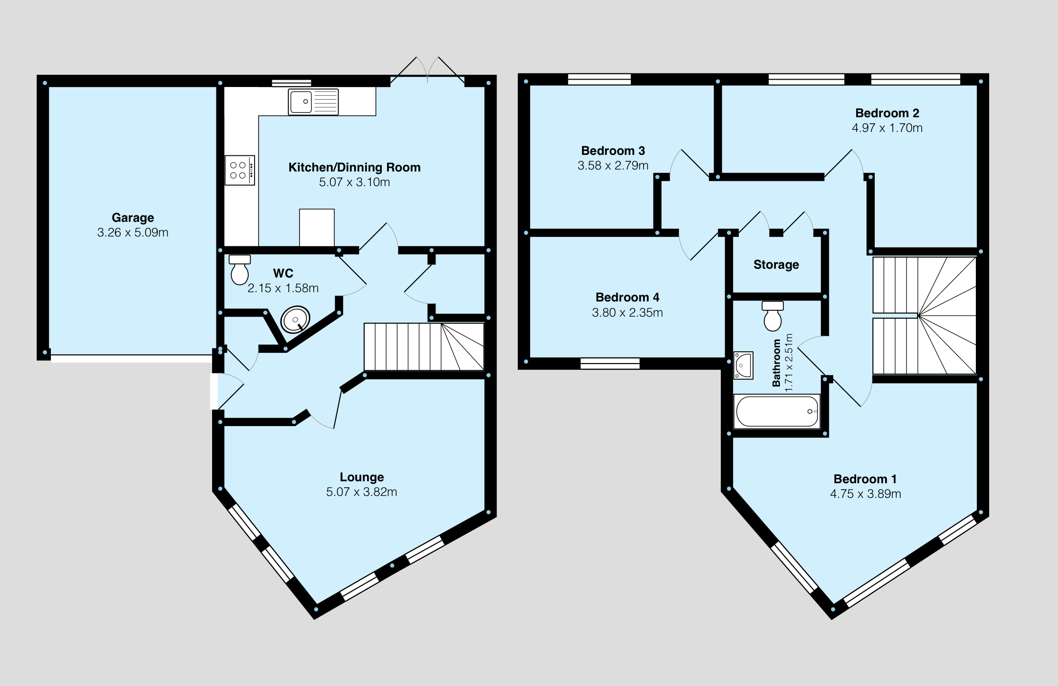 7, Graston Close, Birmingham floorplan