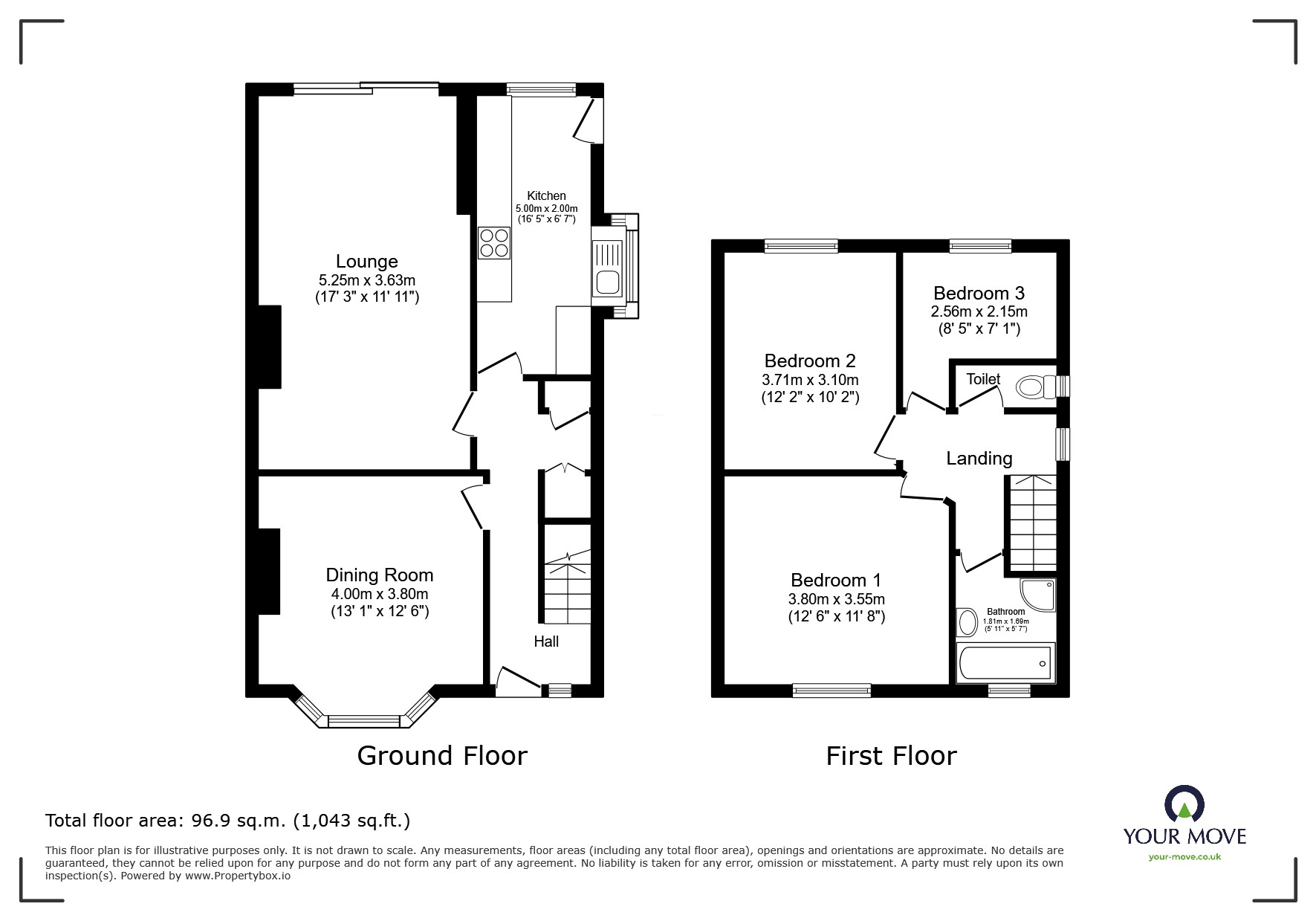 7, Colwyn Road, Manchester floorplan