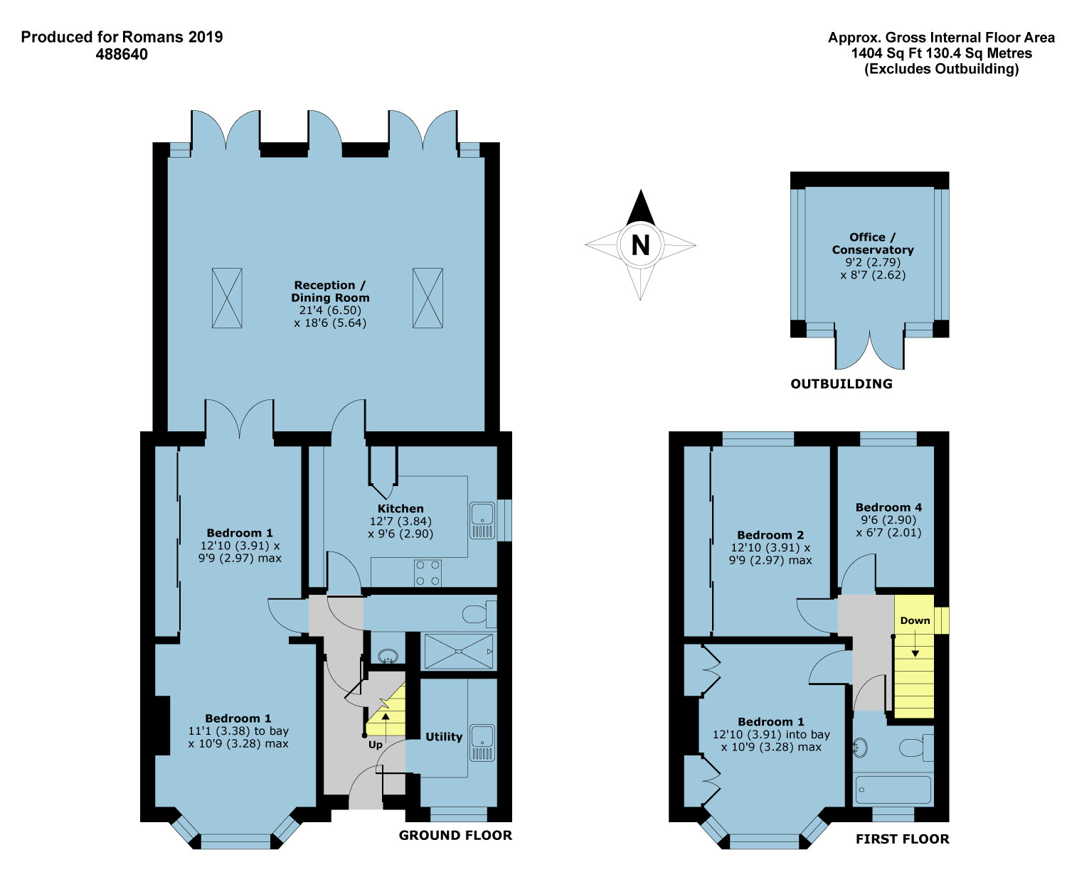 4 Bedrooms Semi-detached house for sale in Buckland Crescent, Windsor, Berkshire SL4
