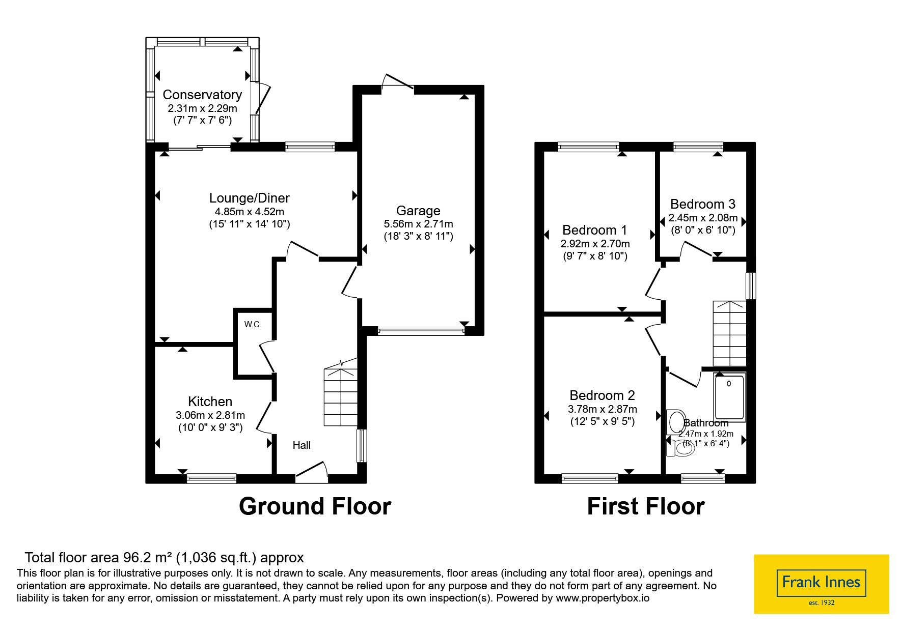 6, Radford Meadow, Derby floorplan