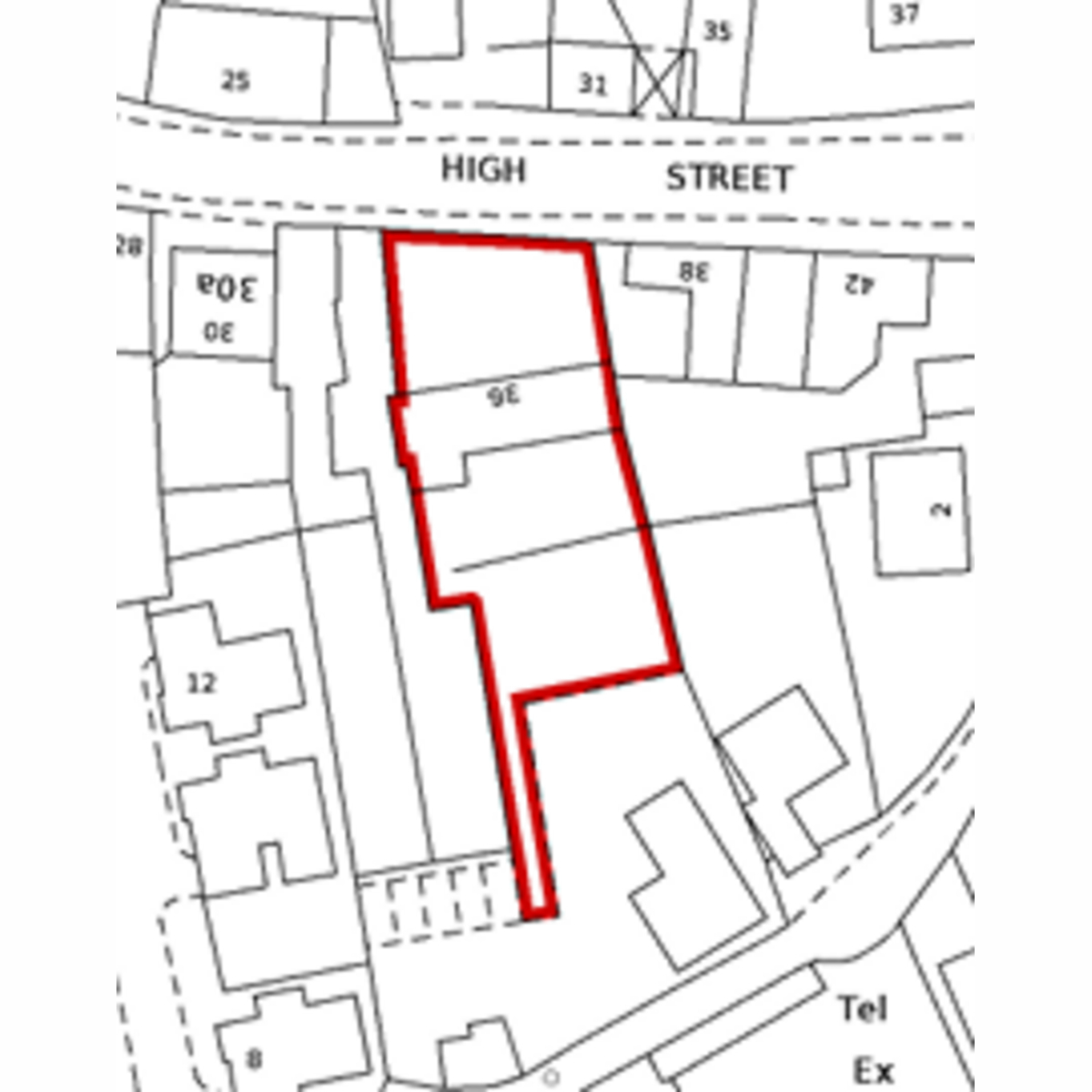 Flat The Laurels, 36, High Street, Long Buckby Northampton floorplan