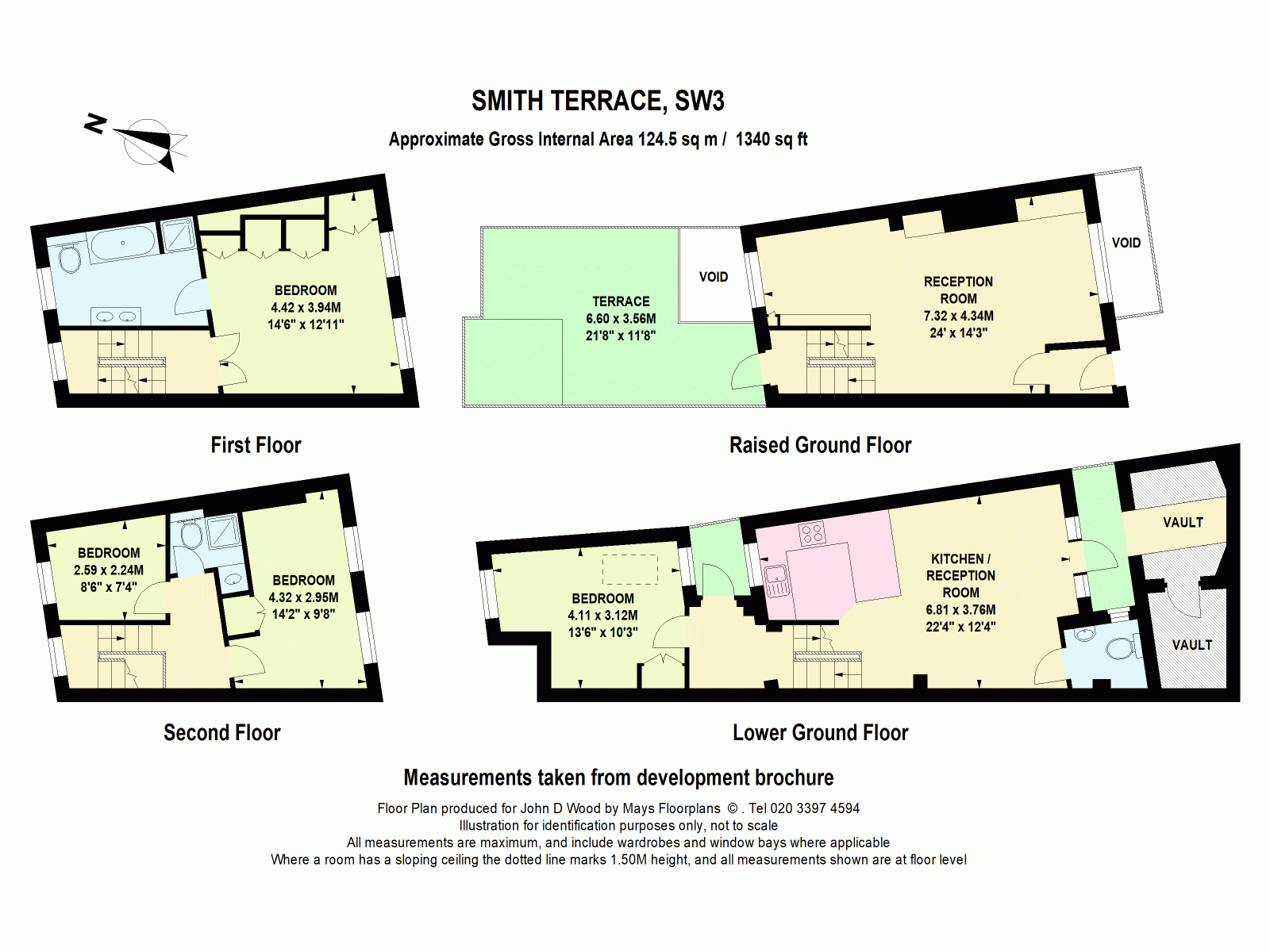 Smith Terrace, Chelsea, London SW3, 3 bedroom terraced house for sale