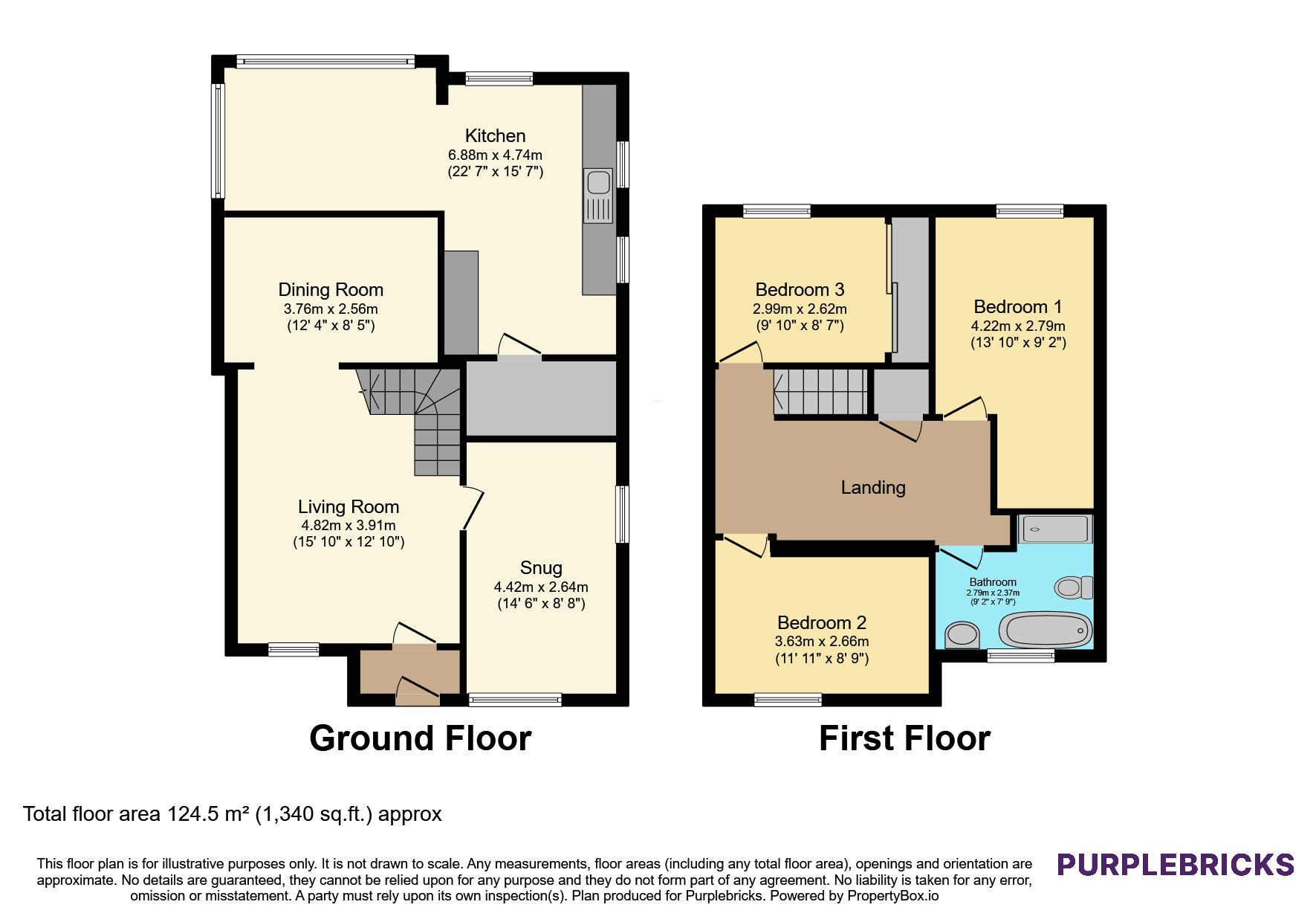 58, Fossdale Close, Hull floorplan