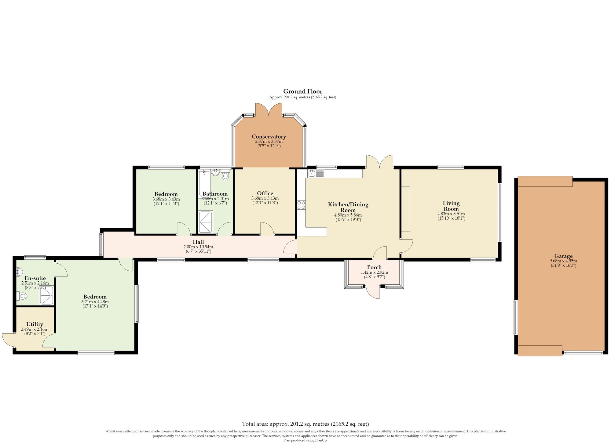 The Cart Lodge Weston Hall Road, Norwich floorplan