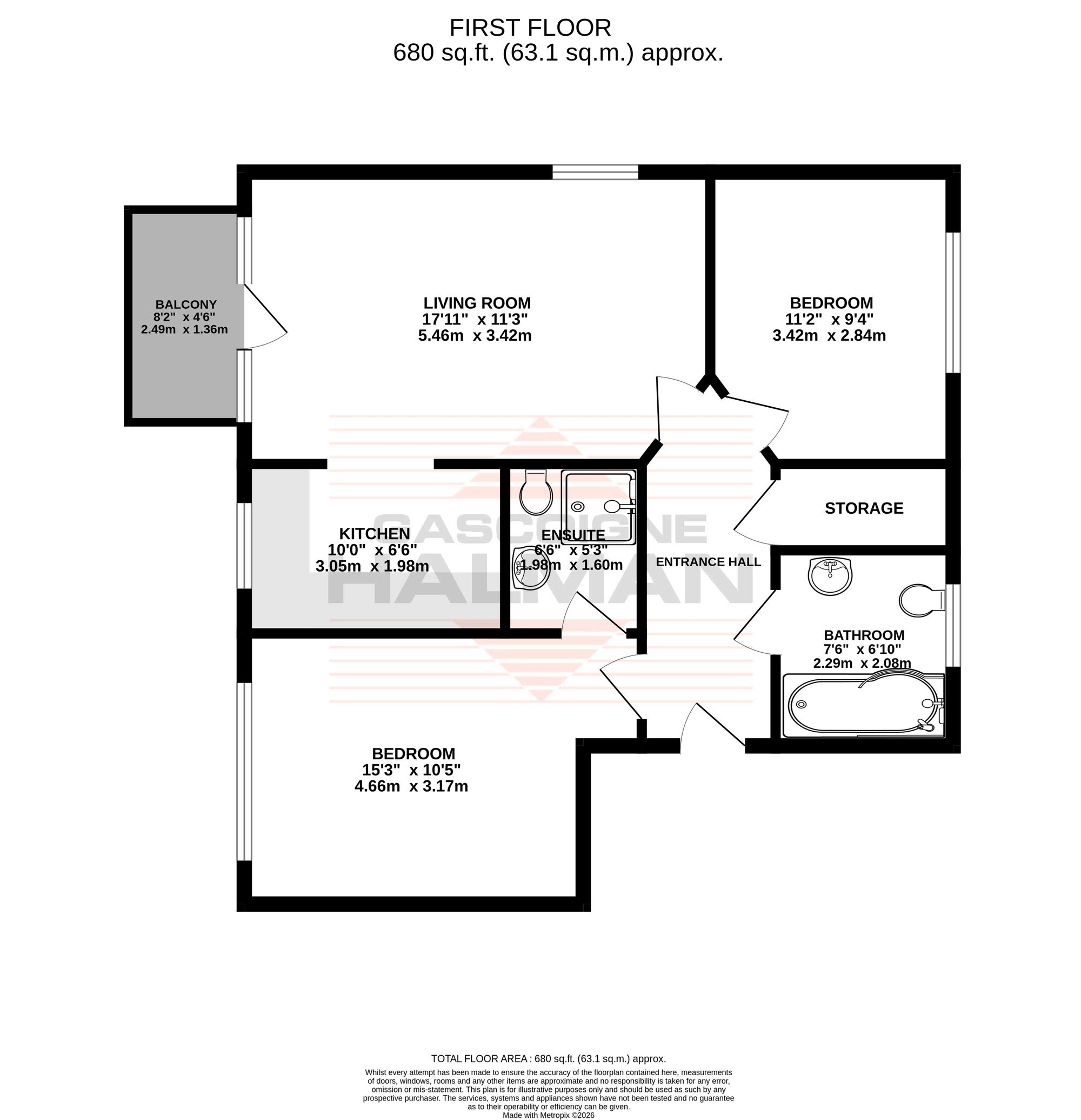 4 Waterside, Sale floorplan