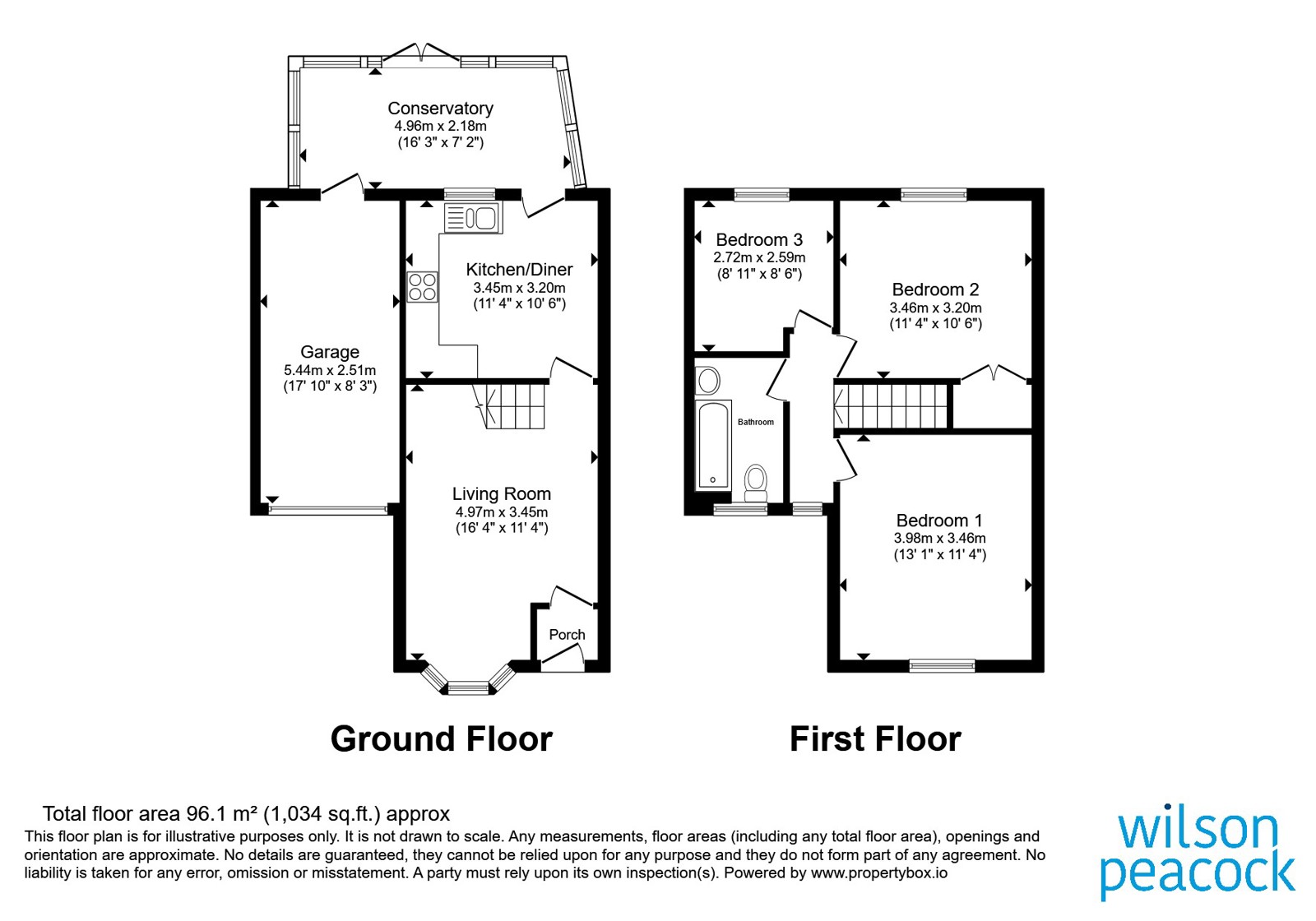 21, Odin Close, Bedfordshire floorplan
