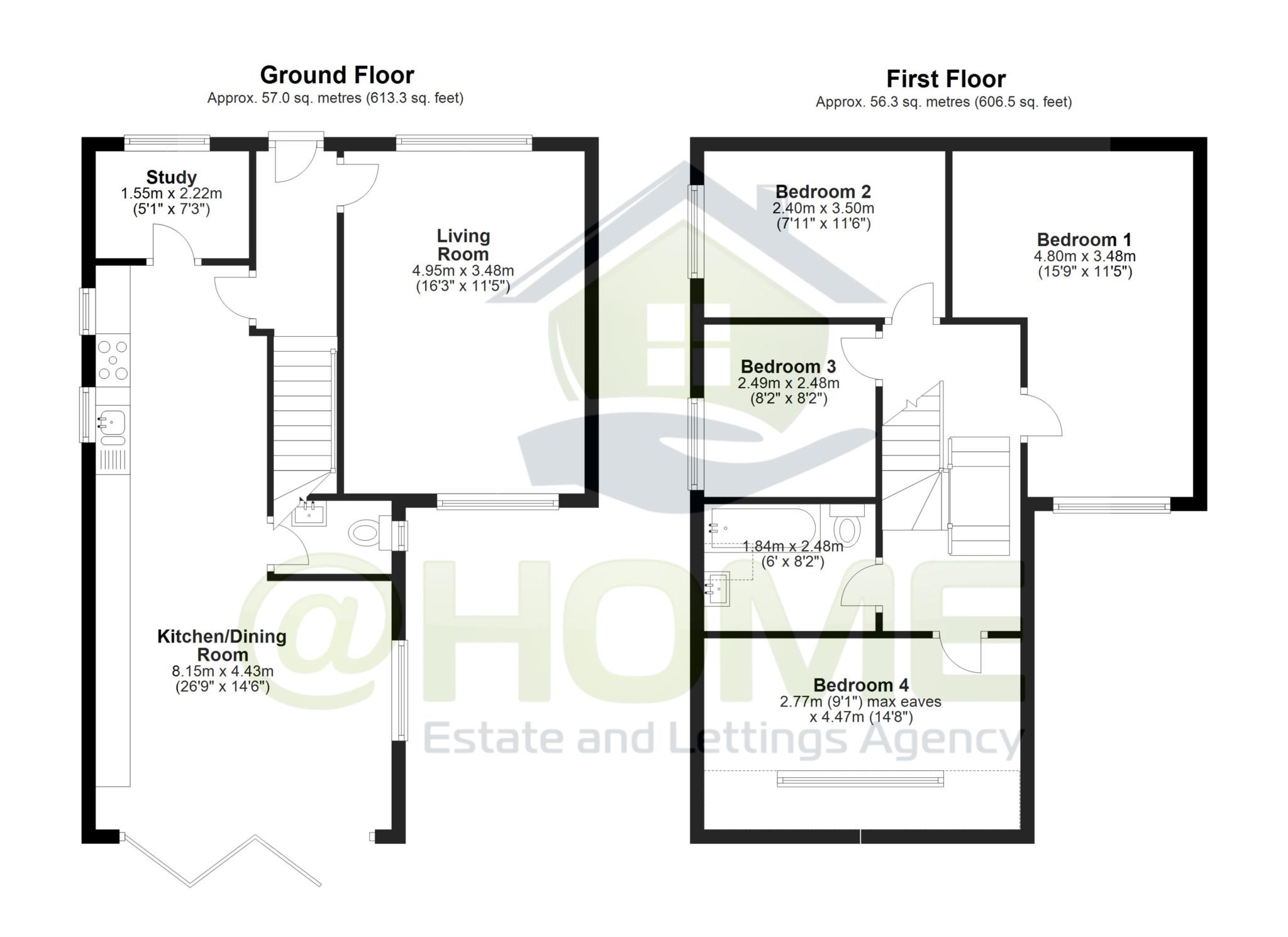 4 Bedrooms Semi-detached house for sale in Highlands Road, Horsham RH13