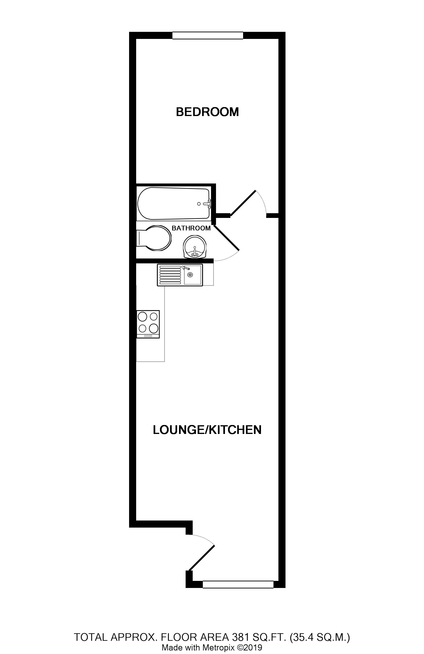 1 Bedrooms Flat to rent in North Street, Bedminster, Bristol BS3