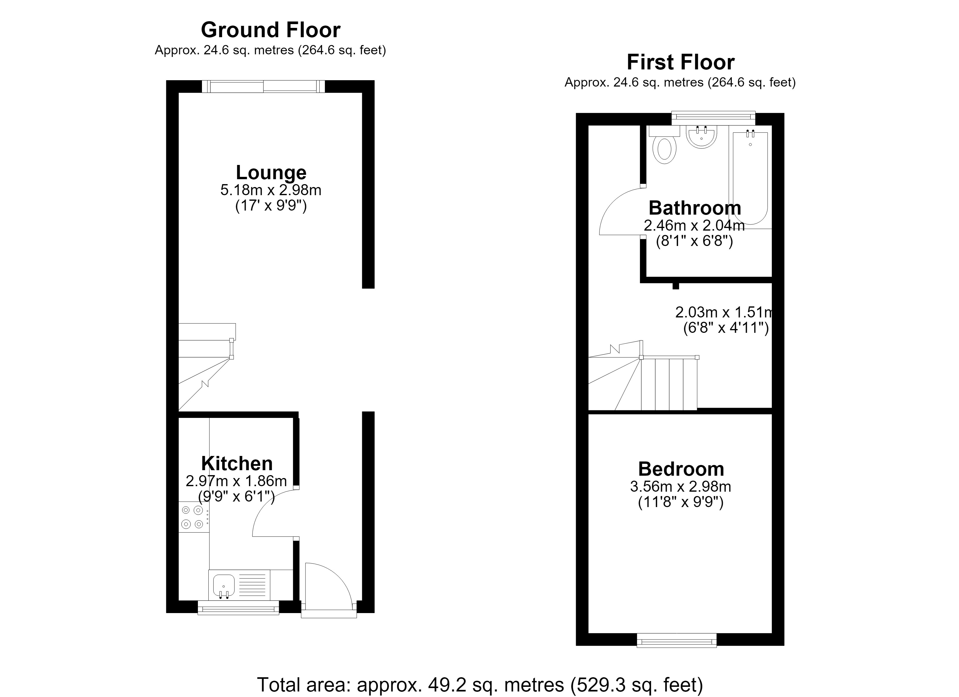 39, Monarch Close, Chatham floorplan