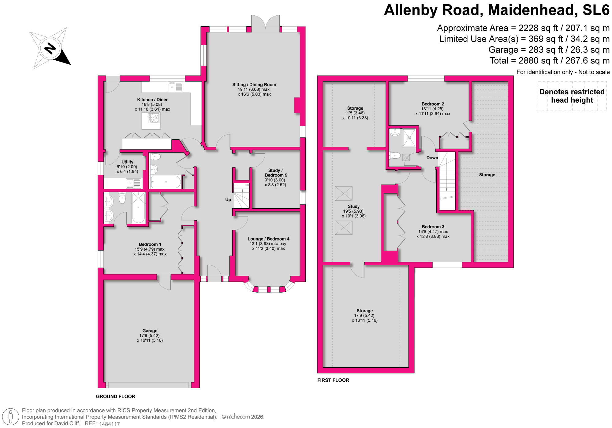 25, Allenby Road, Berkshire floorplan