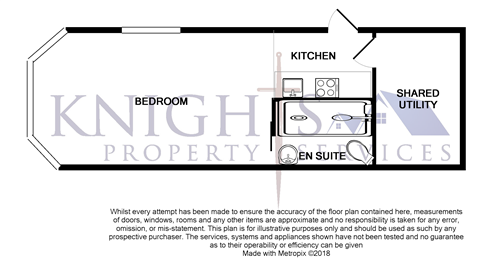 1 Bedrooms Flat to rent in Yockley Close, Camberley GU15