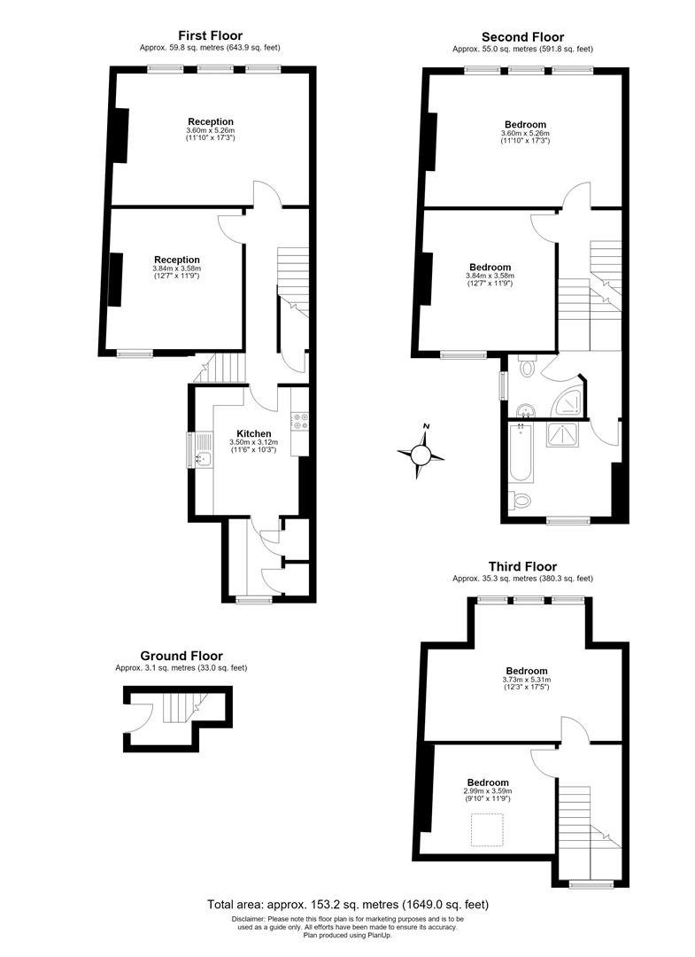 Lavender Hill, London floorplan