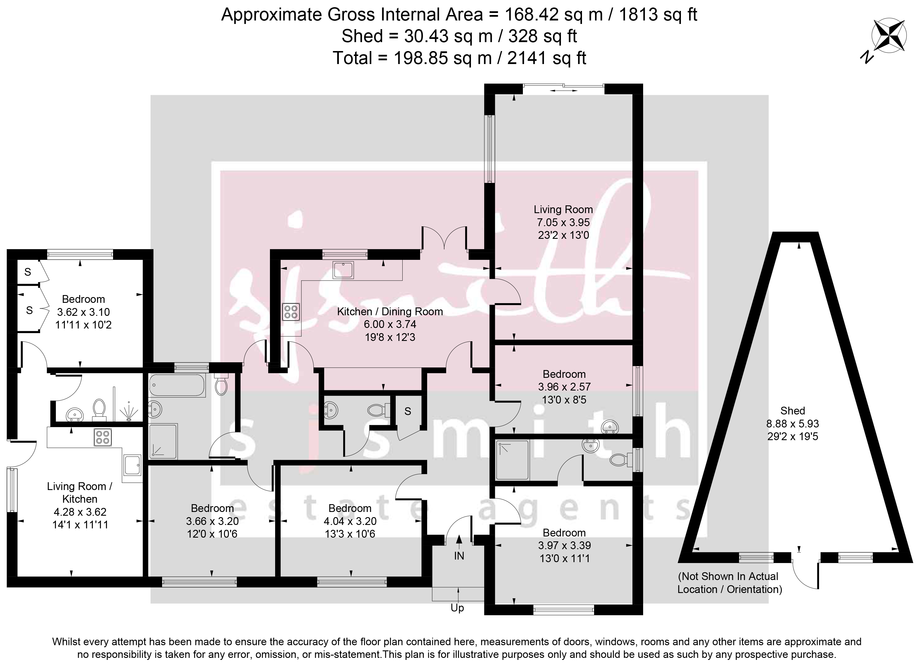 47, Ouseley Road, Staines-upon-Thames floorplan