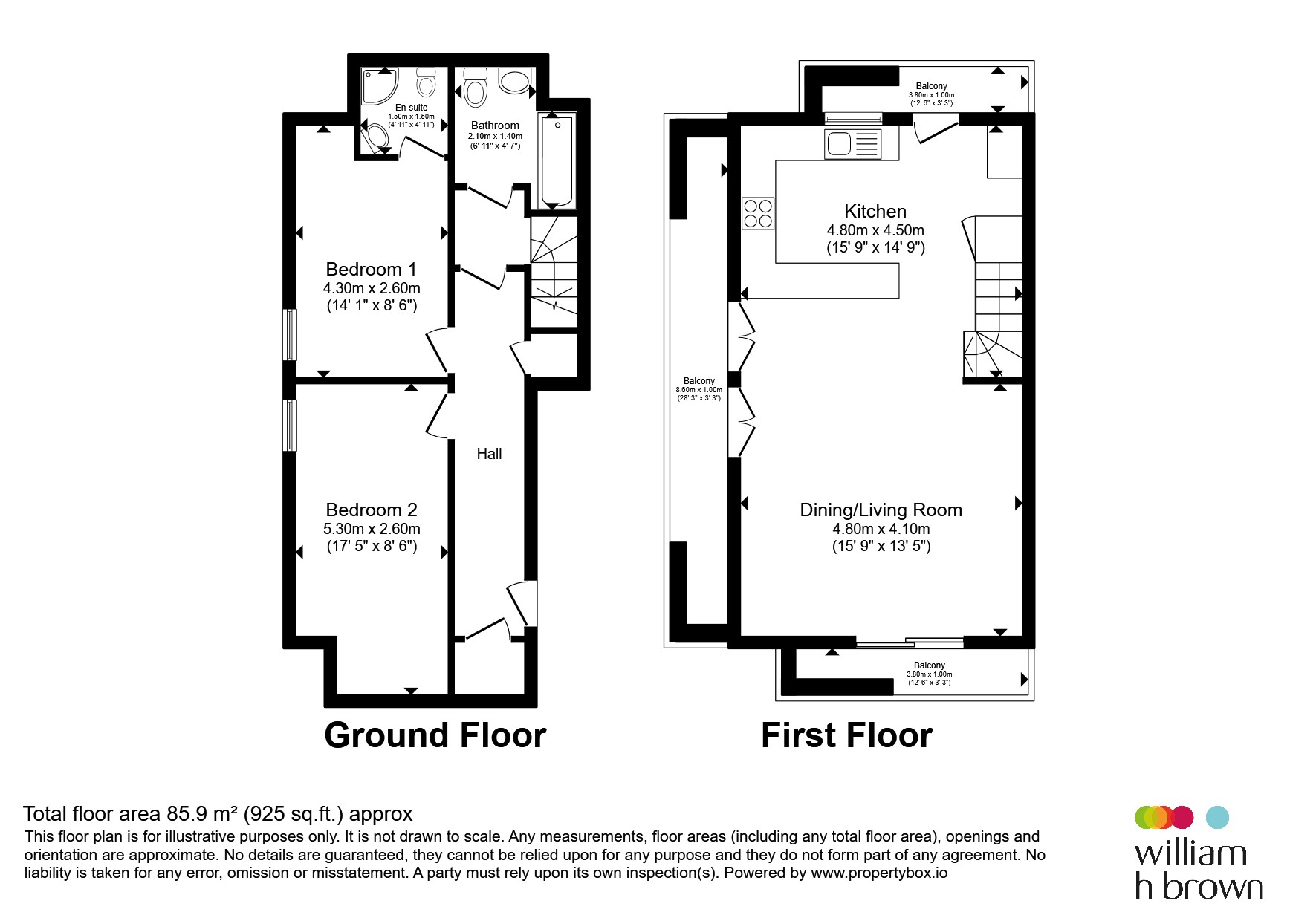 Watkin Road, Leicester floorplan