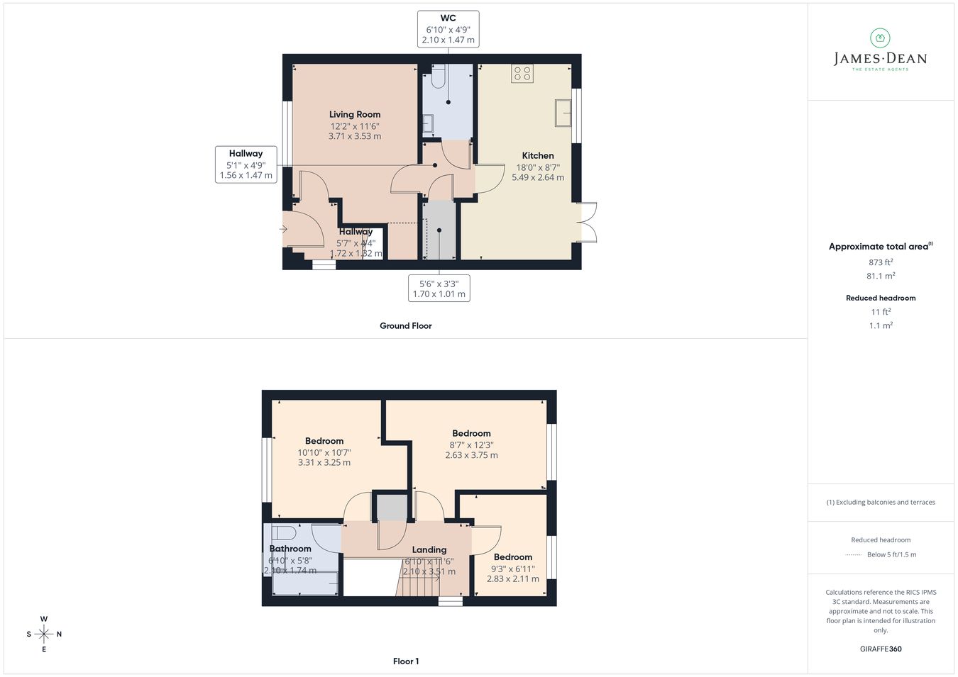 52, Smallbrook Gardens, Ross-on-Wye floorplan