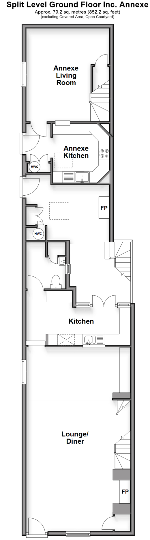 Beach Street, Deal floorplan