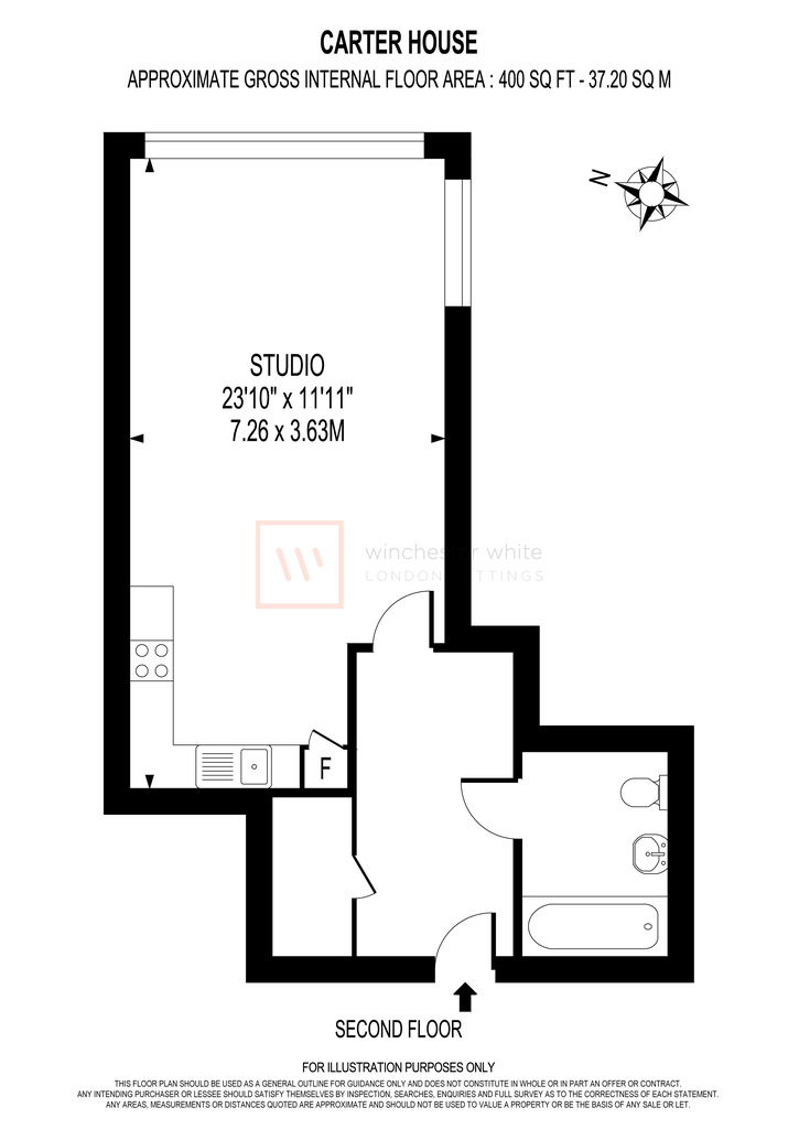 20 Carter House, 33 Petergate, London floorplan
