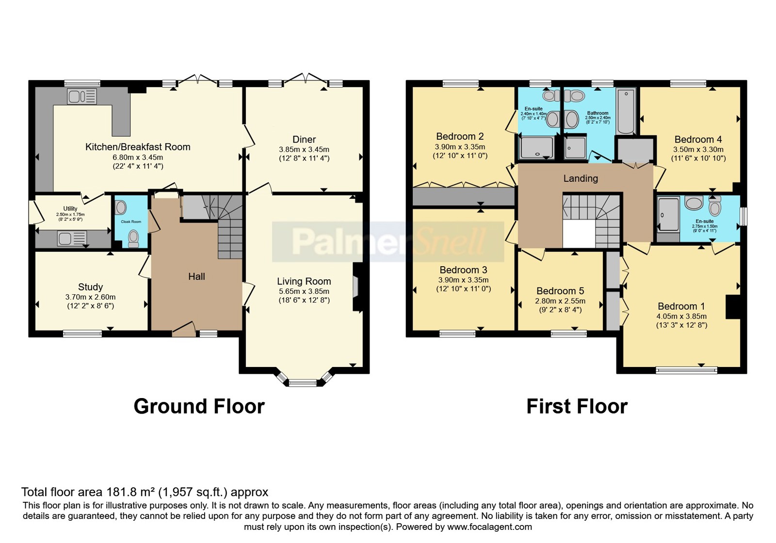 21, Amingford Mead, Taunton floorplan