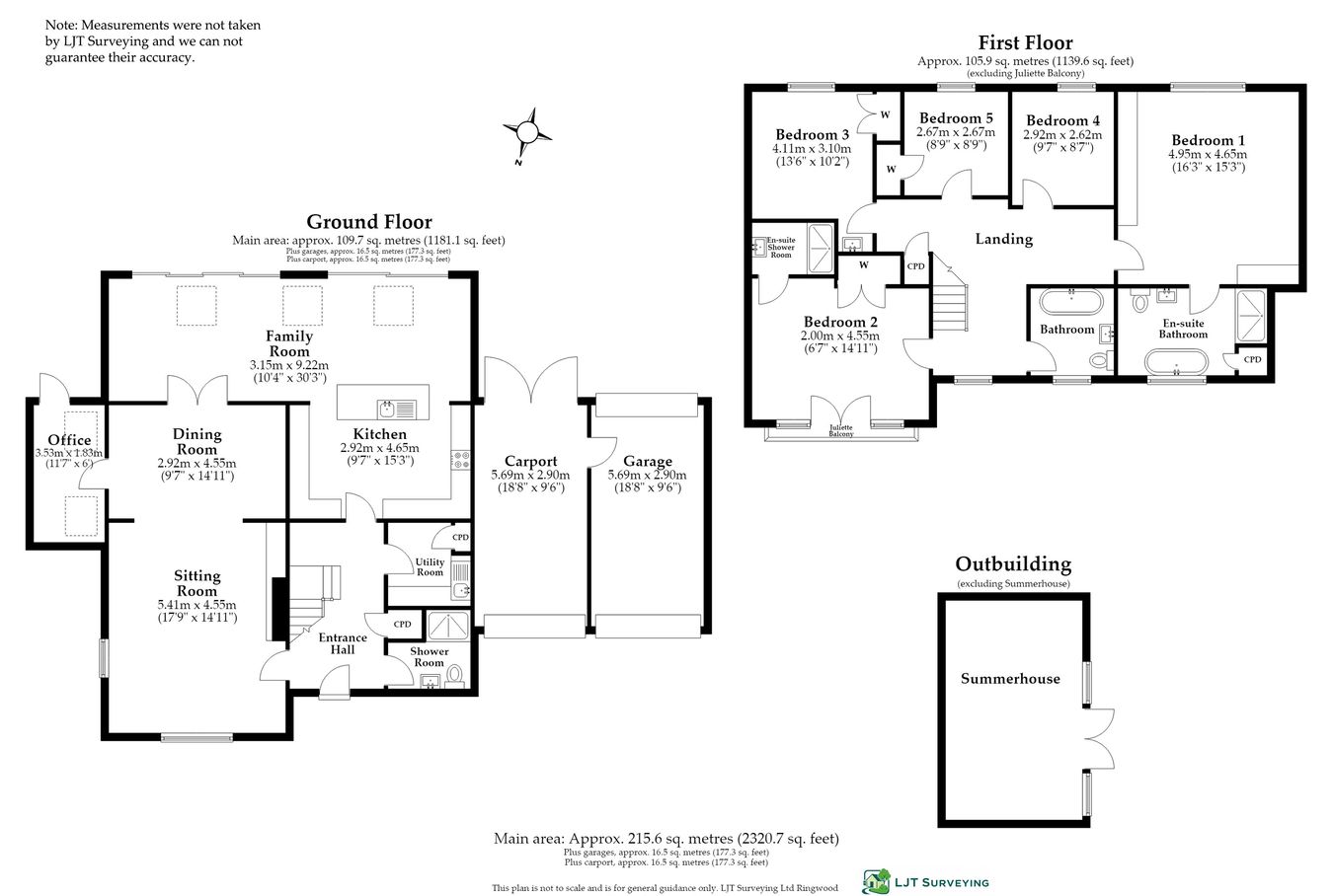 The Hollies, Wimborne floorplan