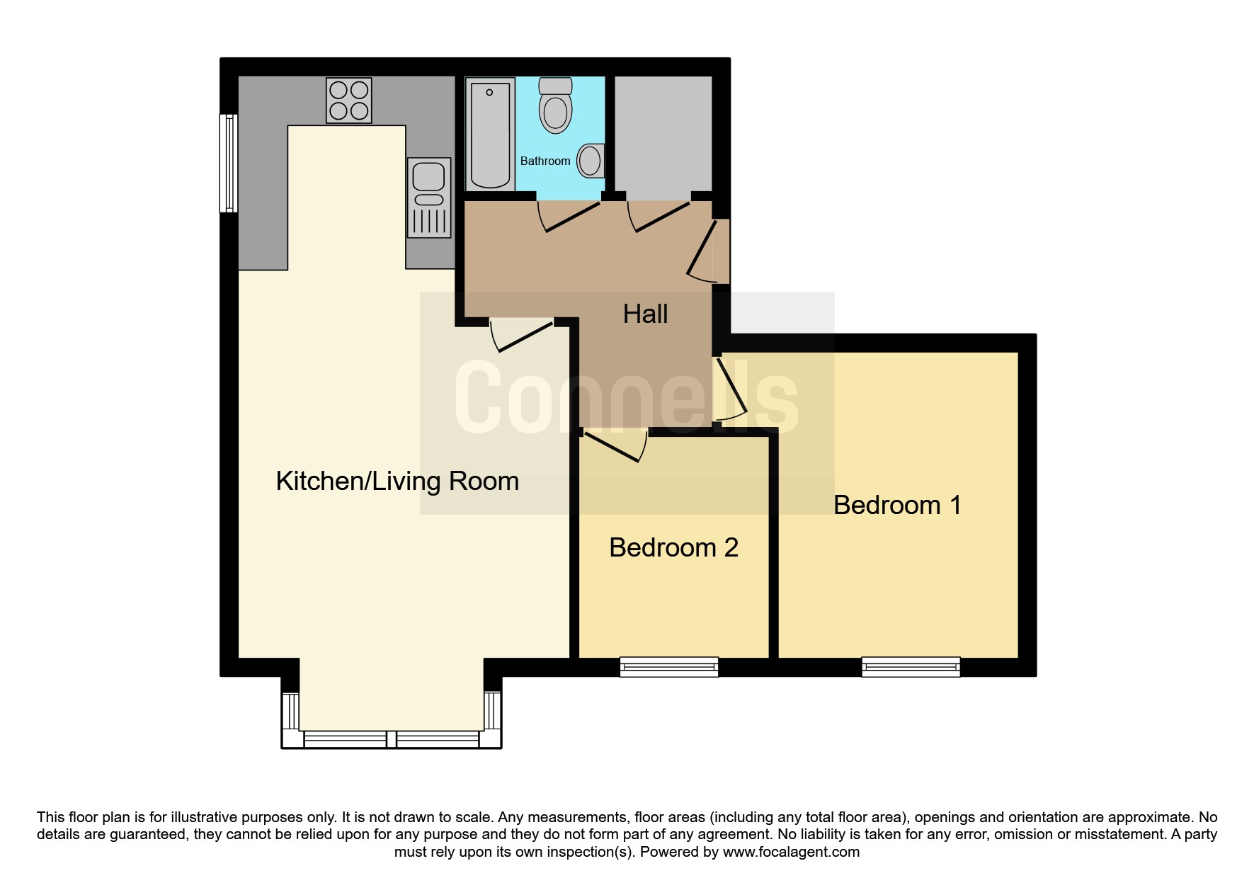 Roberts Road, Shirley, Southampton SO15, 2 bedroom flat for sale
