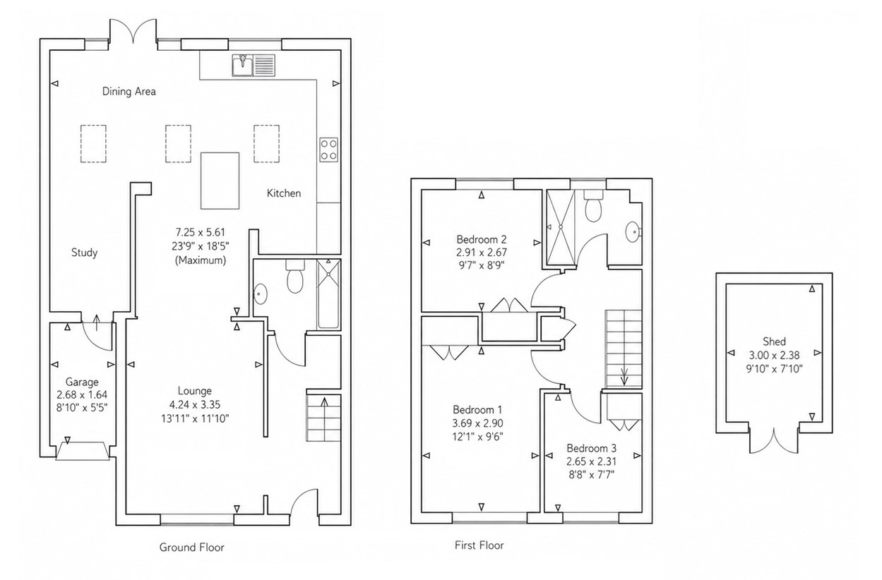 42, Whitebeam Drive, Maidstone floorplan