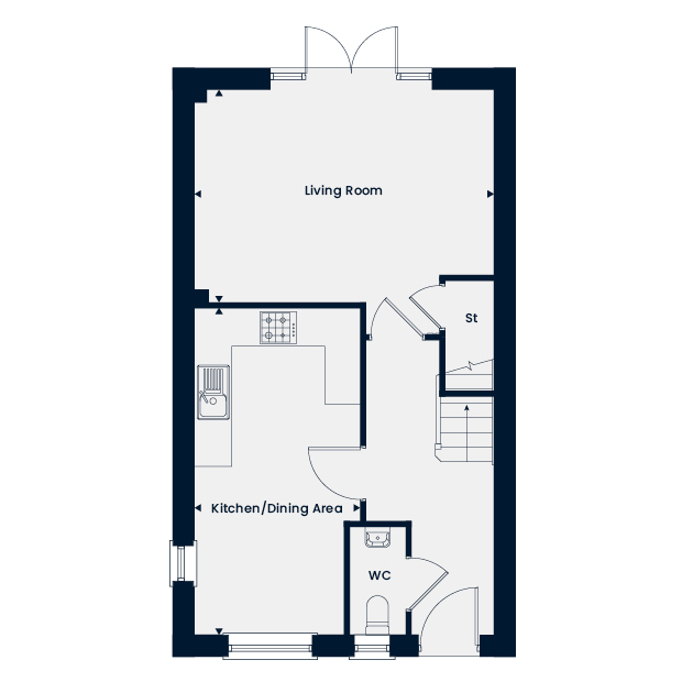 194, 1 Eagle Road, Hardingstone, Northampton floorplan