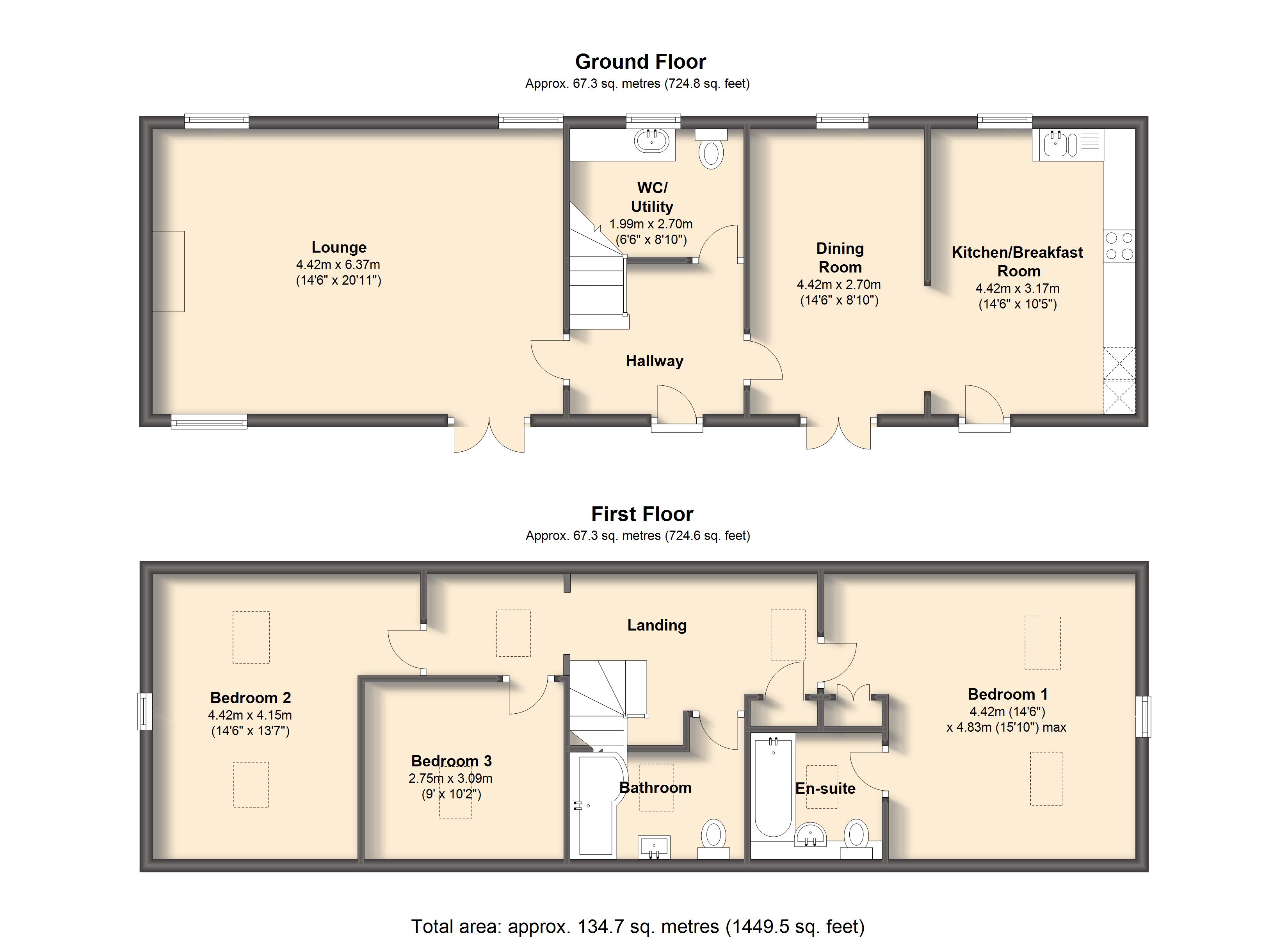 The Stables, Pocknedge Lane, Holymoorside S42, 3 bedroom barn