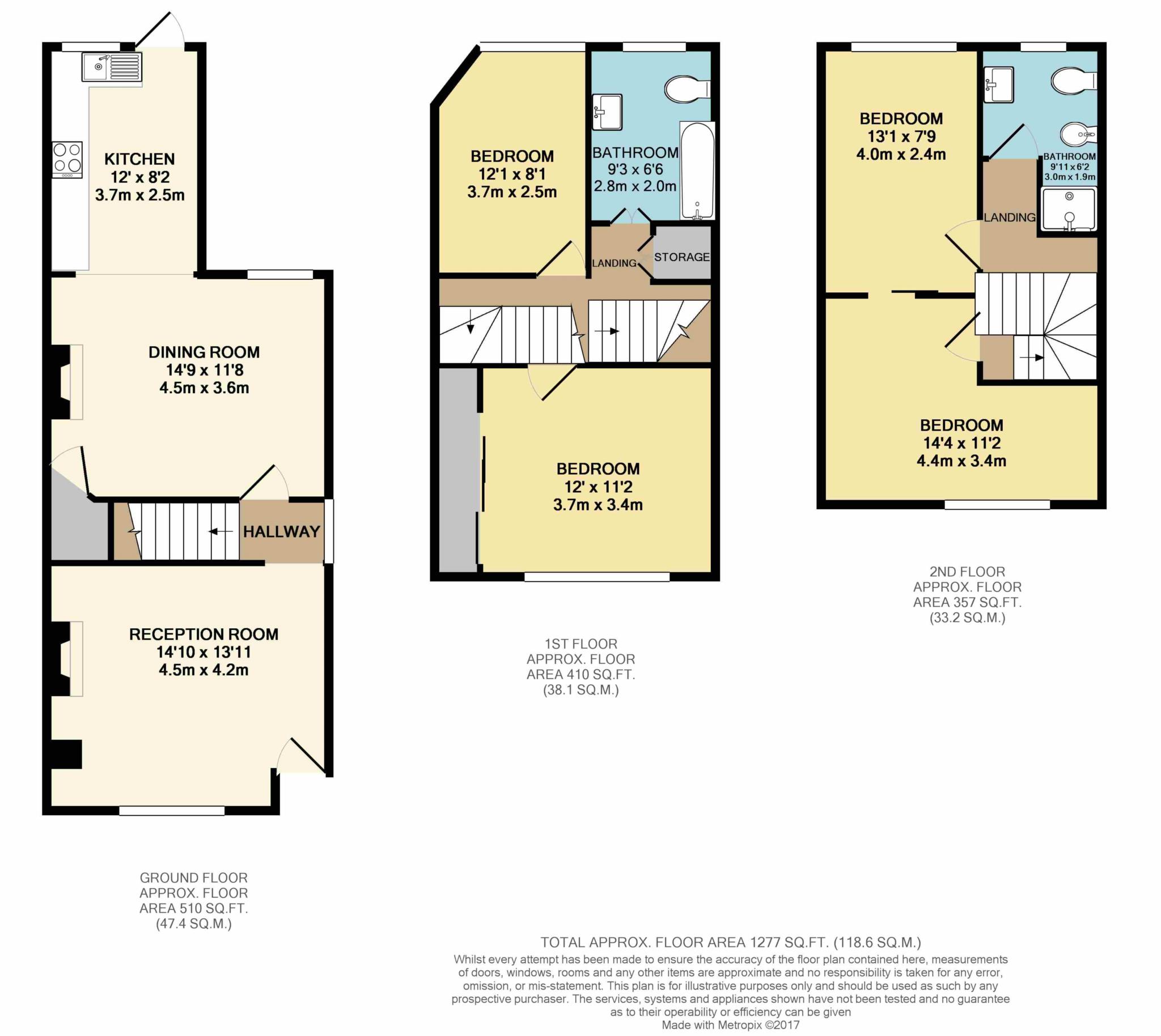 4 Bedrooms Semi-detached house to rent in Cleveland Road, New Malden KT3