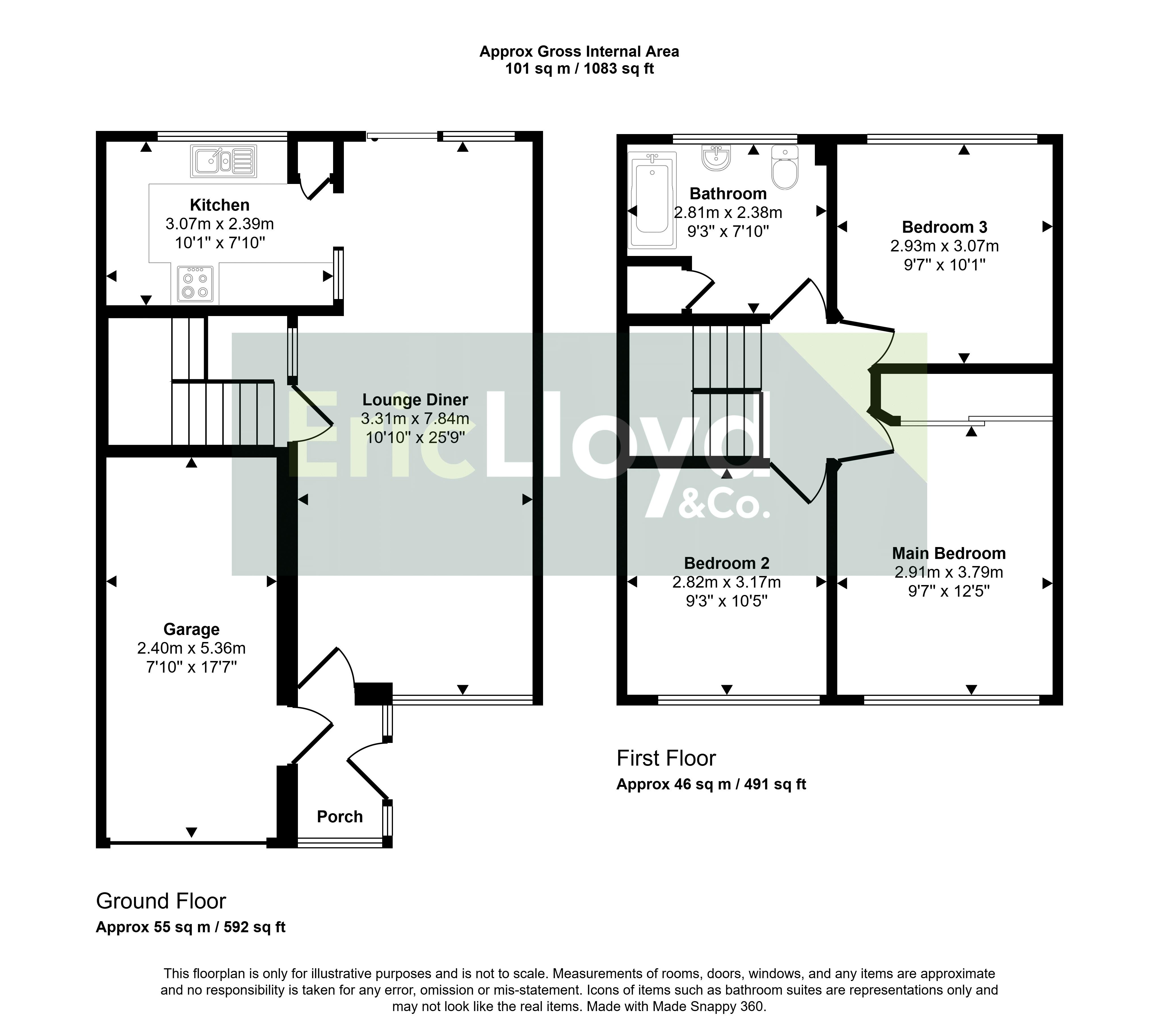 44, Pillar Avenue, Brixham floorplan