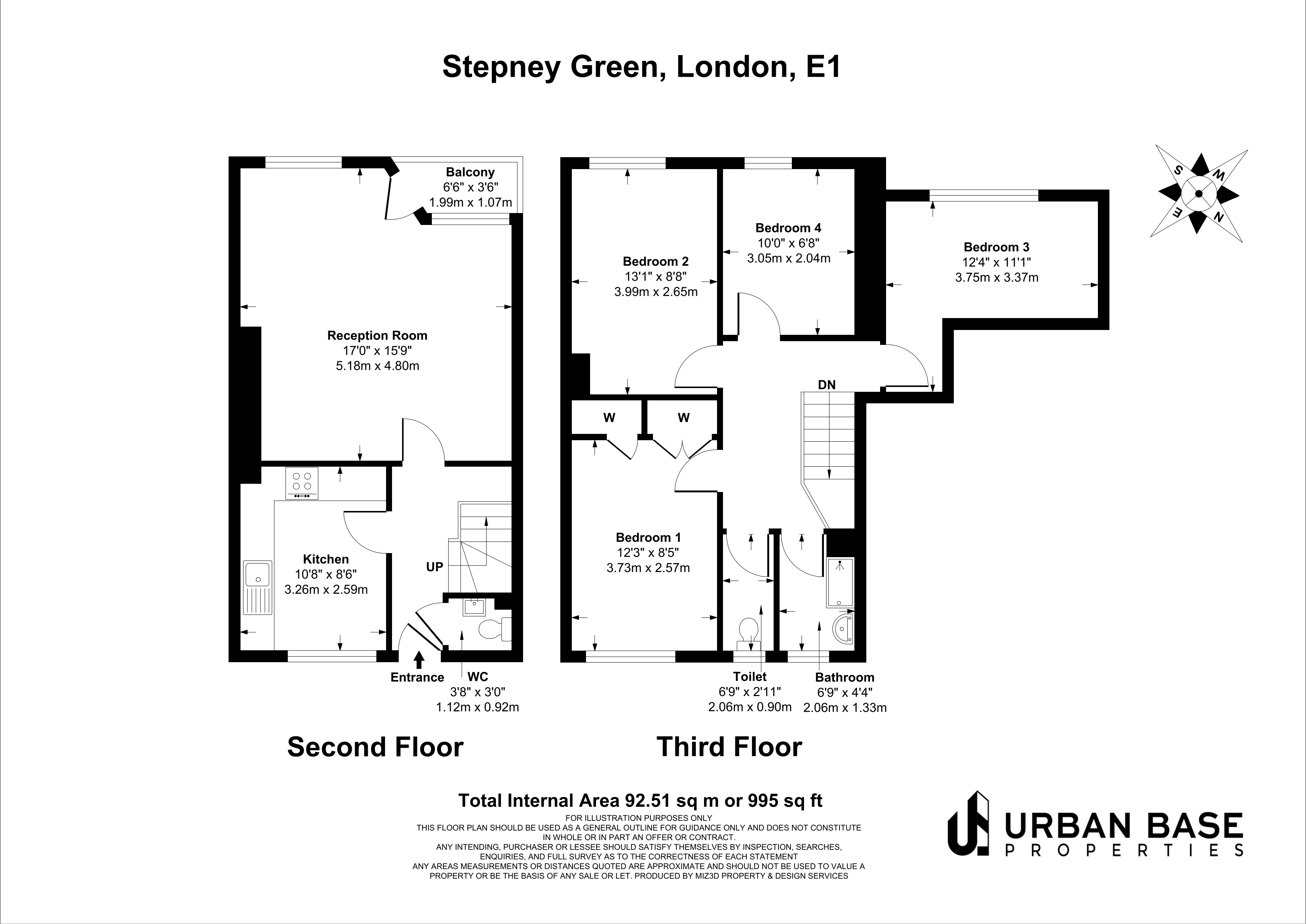 48, Stepney Green, London floorplan