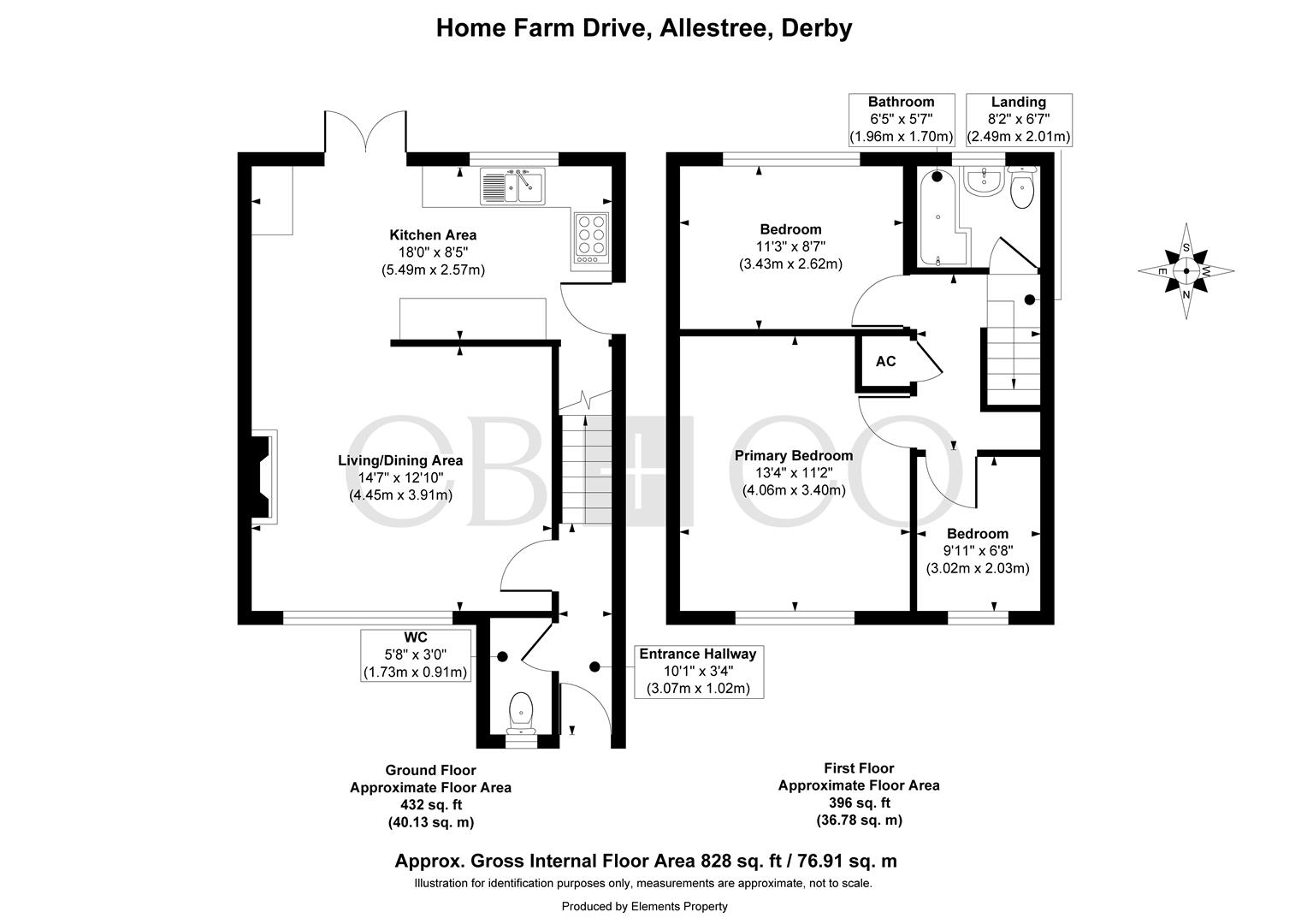 9, Home Farm Drive, Derby floorplan