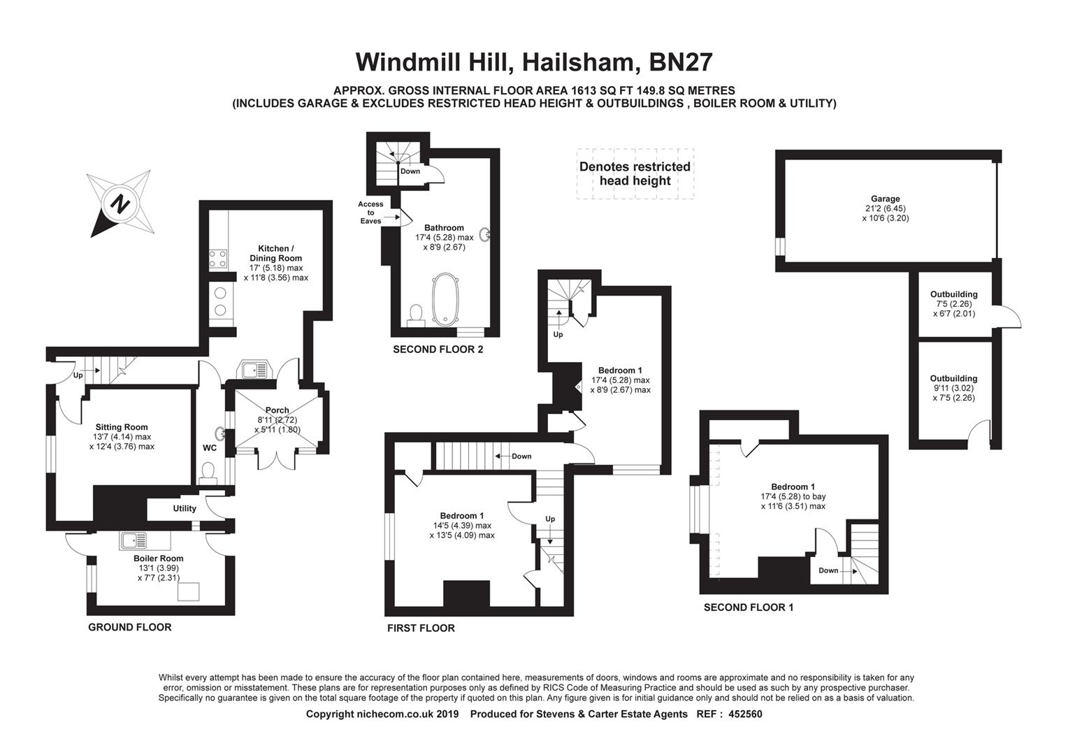 3 Bedrooms  for sale in Windmill Hill, Hailsham BN27