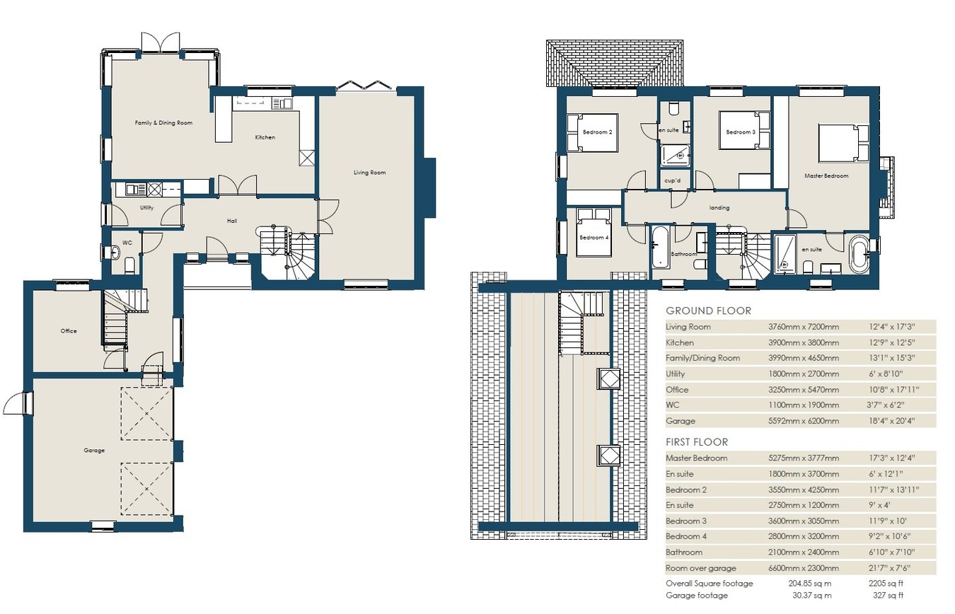 Plot 28 'The Greystoke', The Warren, Badgers Walk, Ferndown floorplan